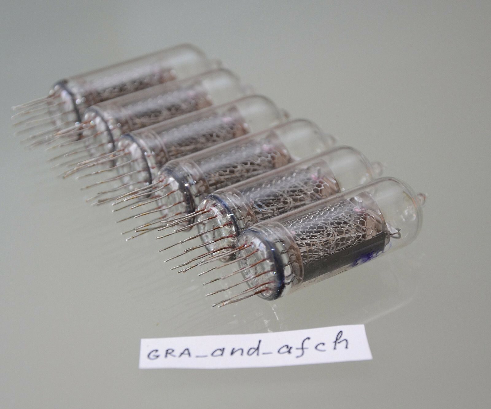 IN-14 Nixie Tubes UNUSED TESTED [6 pcs SET] FAST DELIVERY UPS 3-5 Days