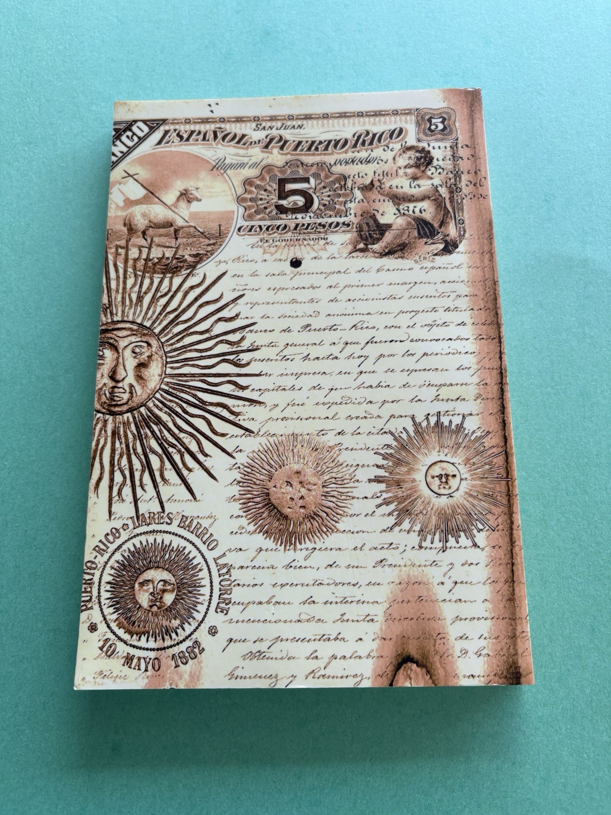 L@@K PUERTO RICO BOOK ESTUDIÓ 1890 PATRÓN VERY SCARSE