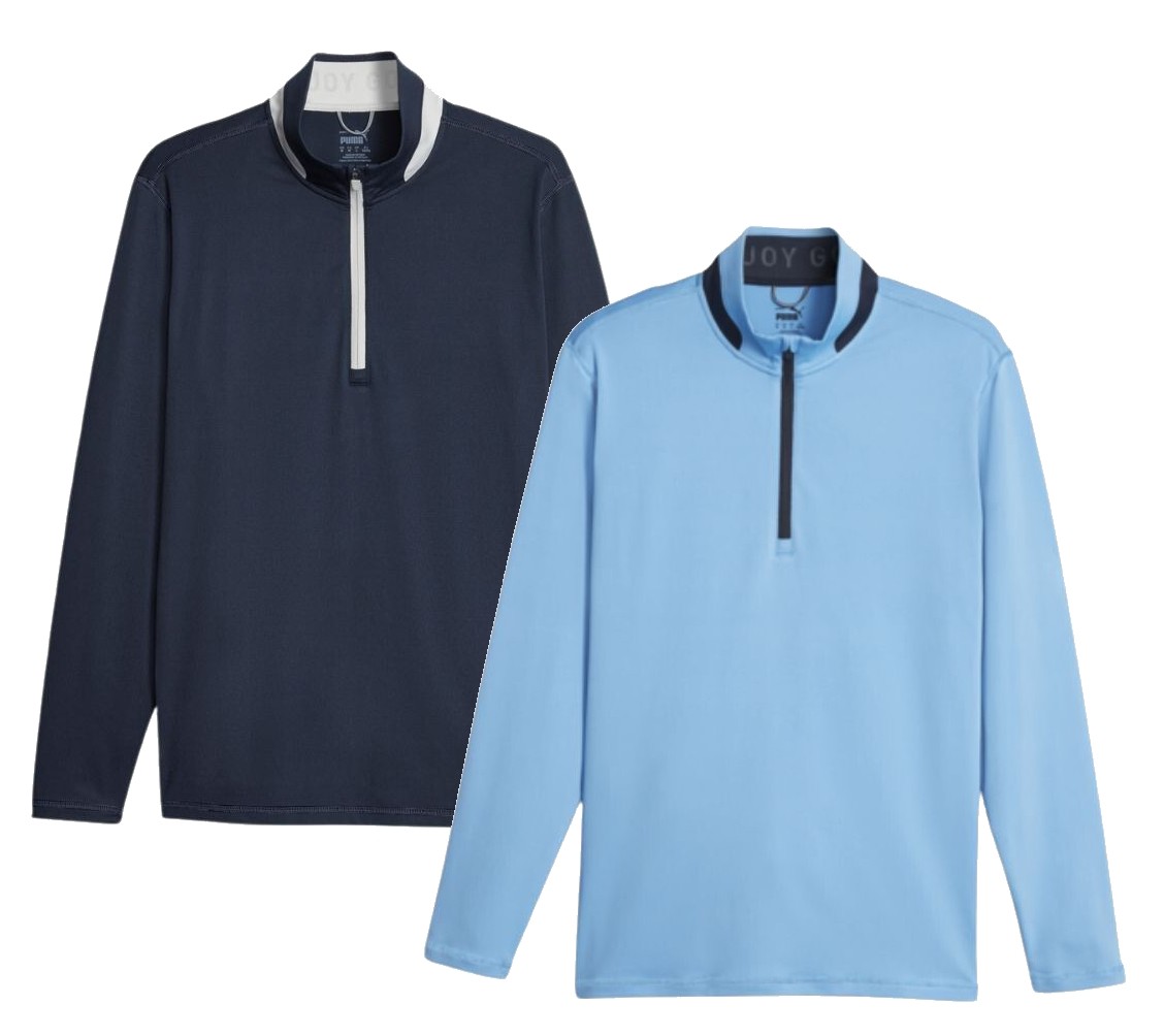 Puma Men's Lightweight Golf 1/4 Zip Pullover - 621862 - New