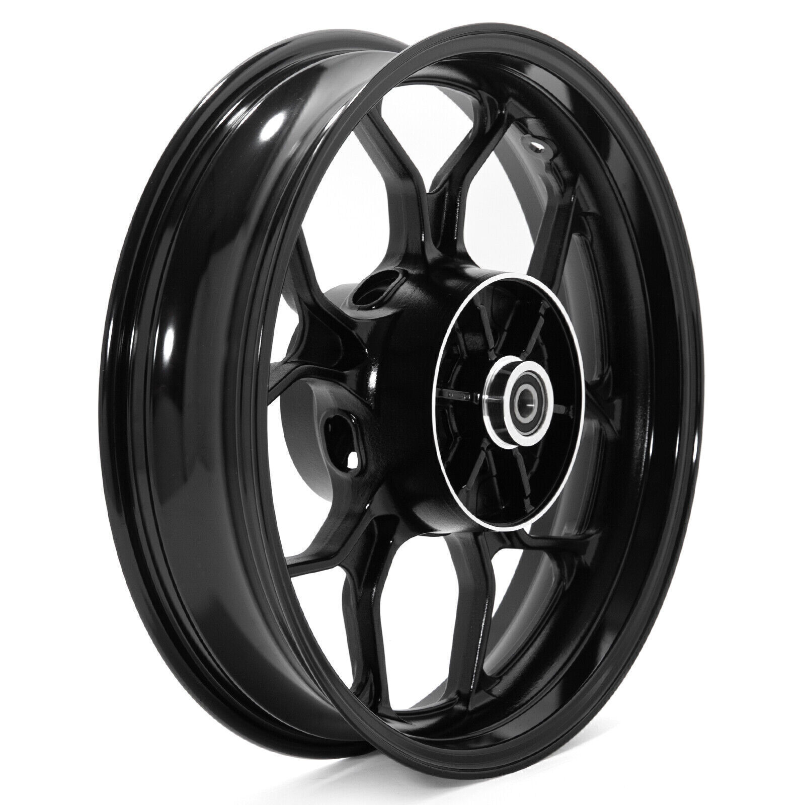 17"x4" Tubeless Rear Wheel Gloss Black for Yamaha YZF R3 15-24 MT-03 20 21-24