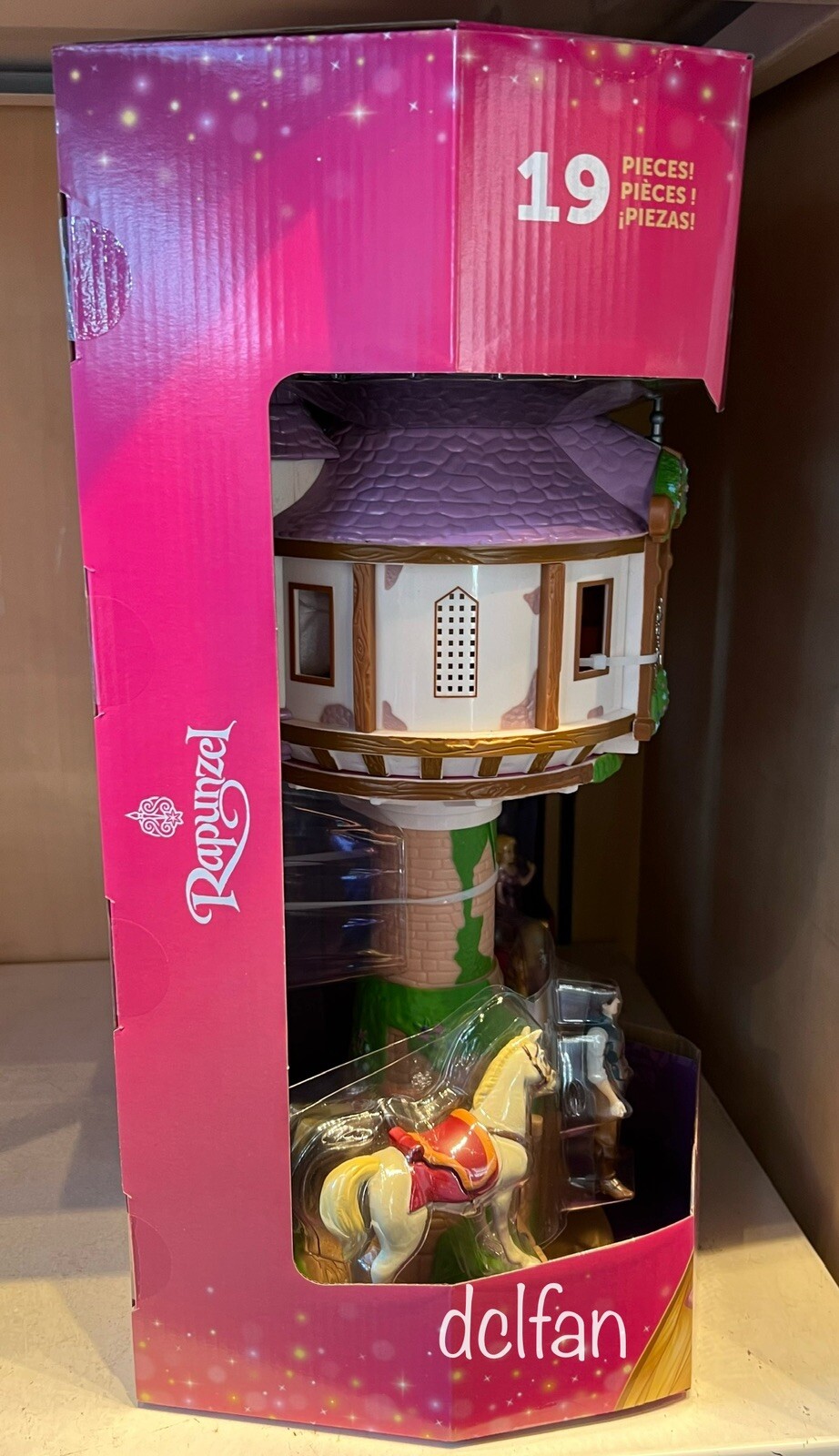 Disney Parks 2024 Tangled Rapunzel Tower Playset Flynn Maximus NEW