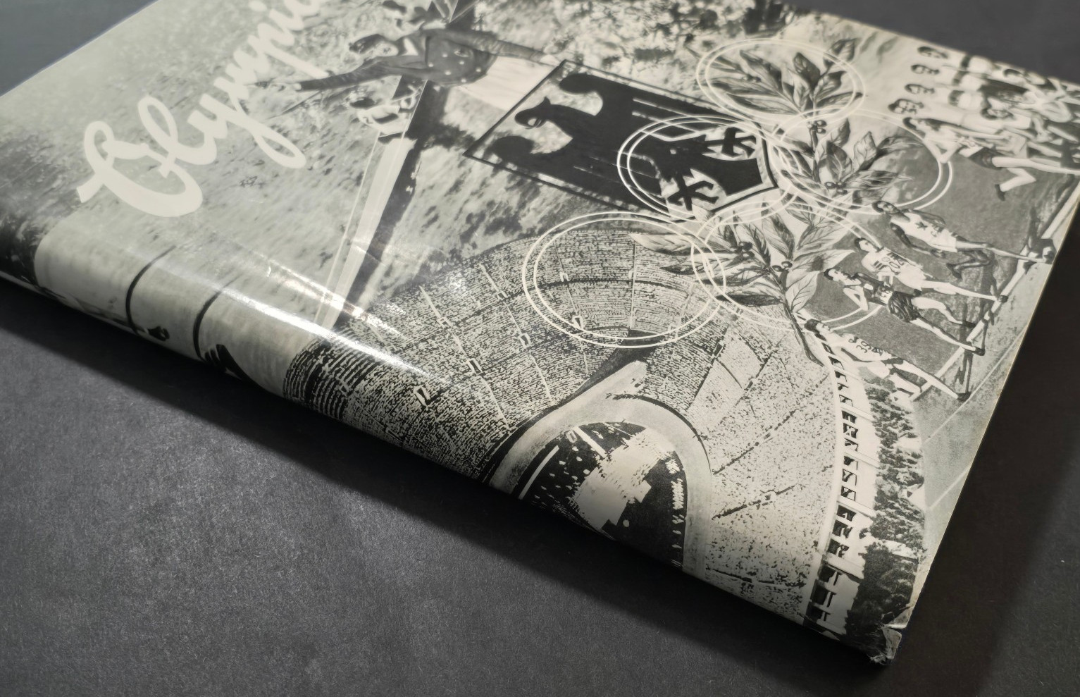 1932 Olympia Olympic Album Complete Cards Dust Jacket German Book Rare