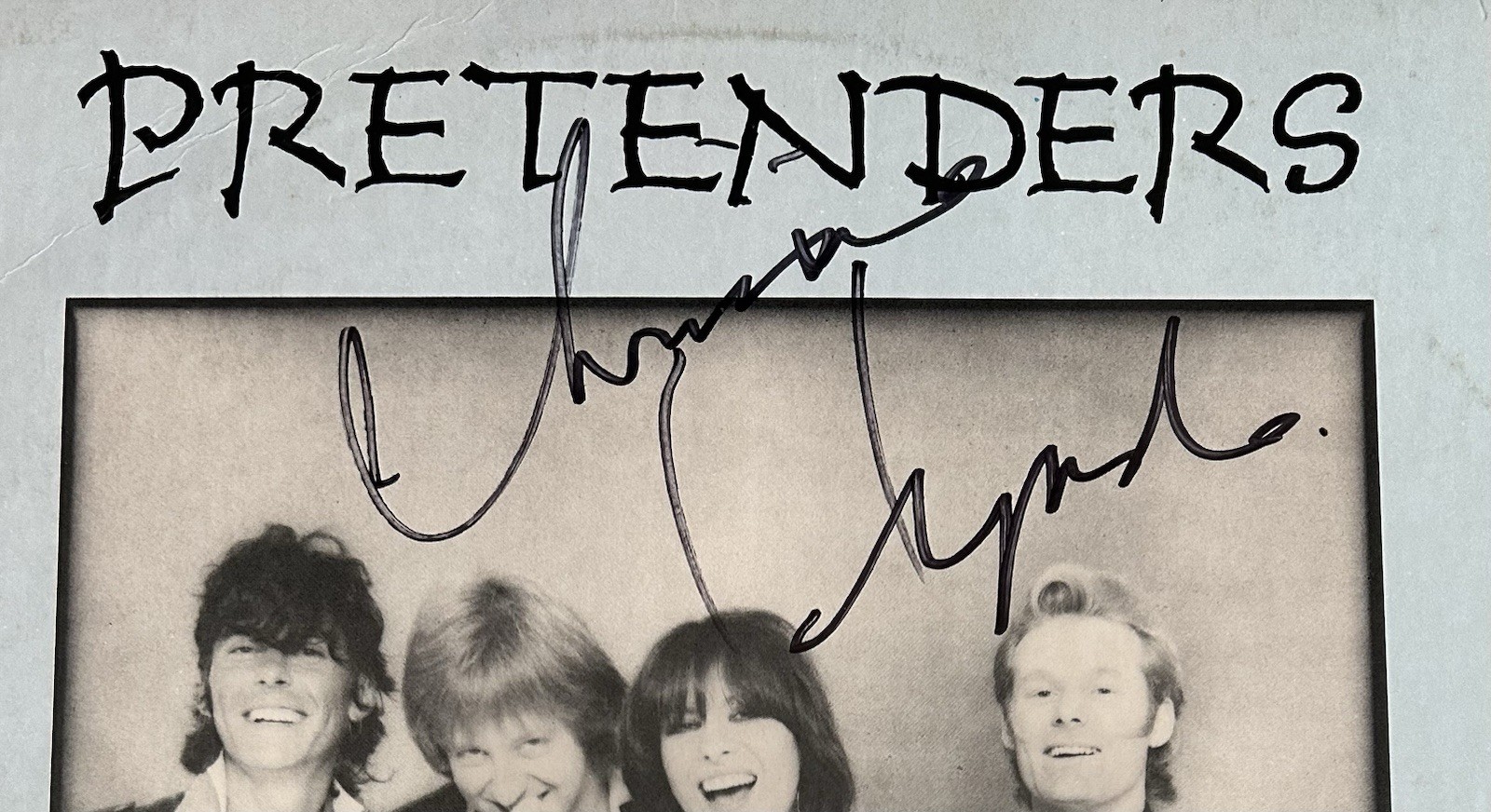 Pretenders "Extended Play" Vinyl EP - Autographed/Signed - Chrissie Hynde + 1