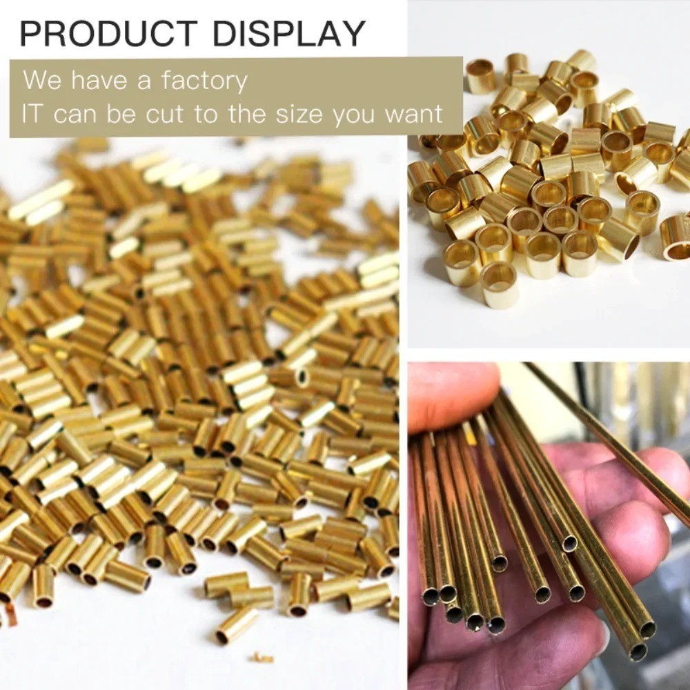 Thin Walled Brass Tube 0.25mm Wall 1-12.5mm OD 300/500mm Length UK