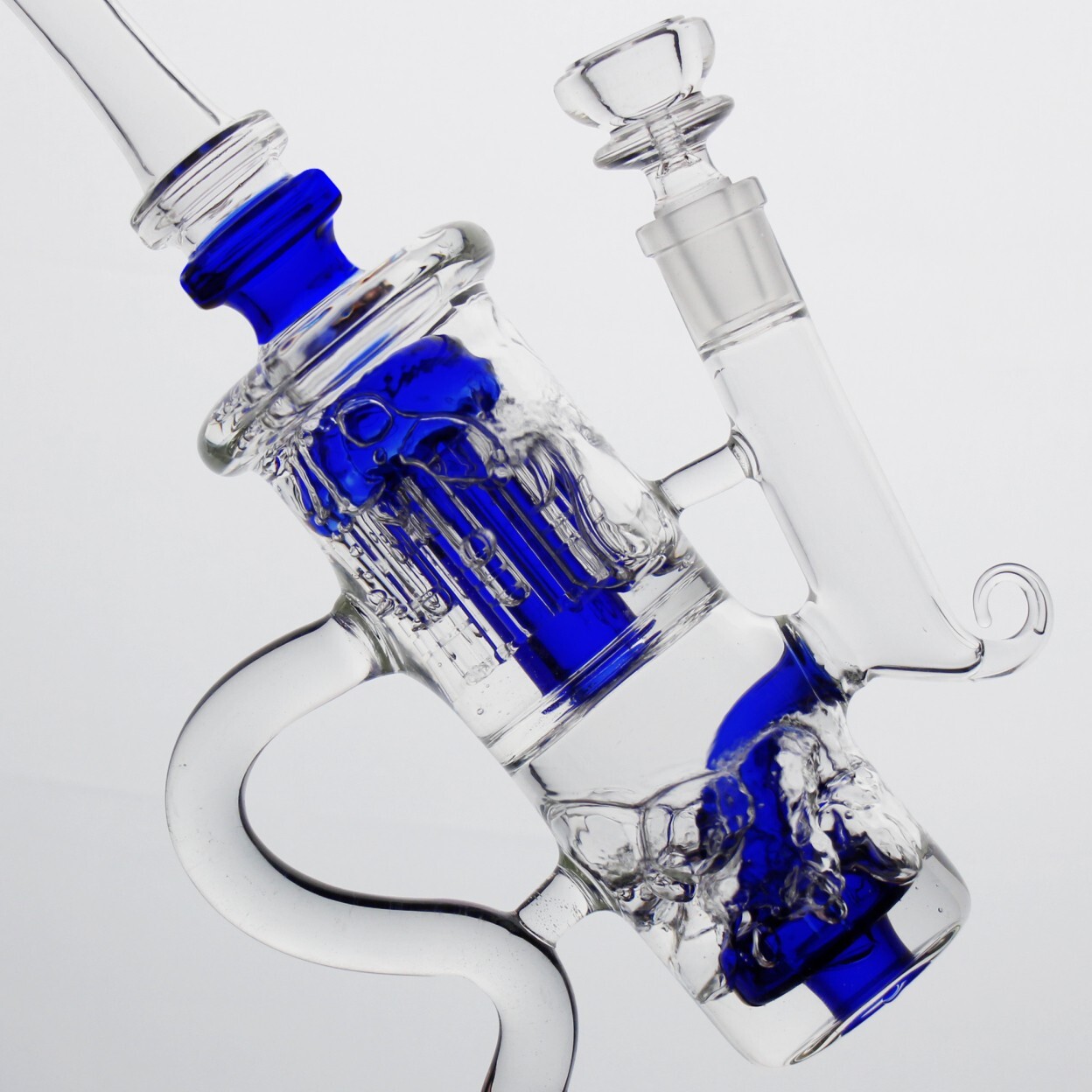10'' Water Pipe Special Bong Perc Bong Smoking Hookah Heavy Glass Bongs
