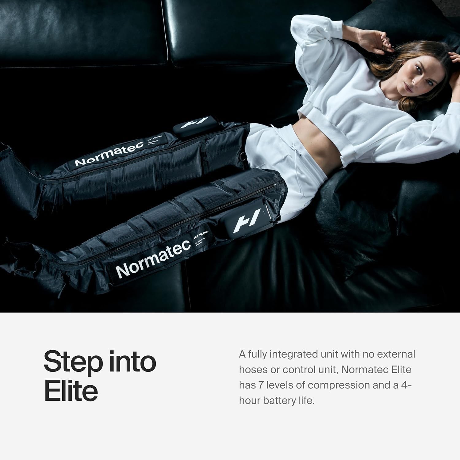 Hyperice Normatec Elite - Standard Size - Cordless Recovery System with Patented