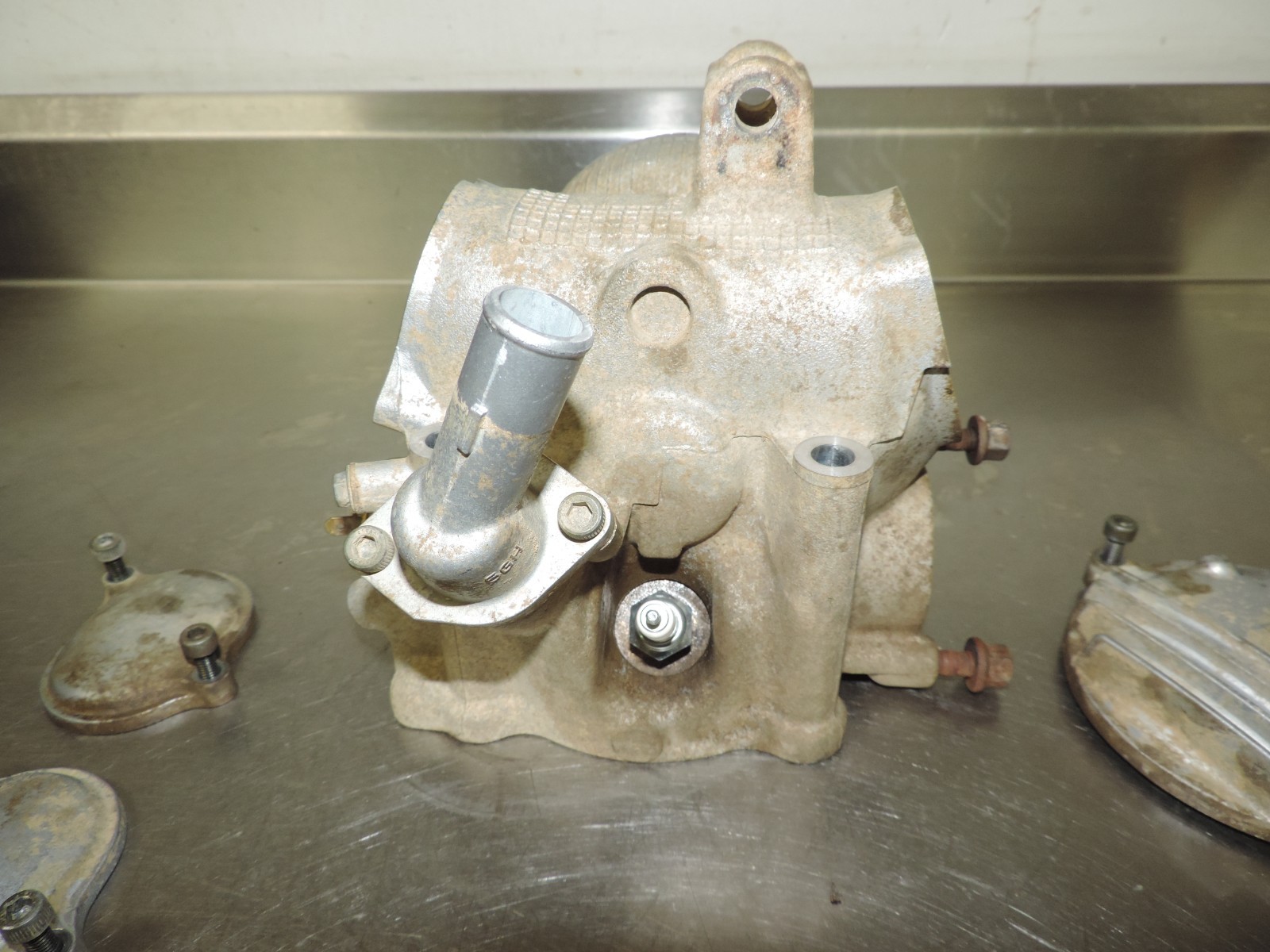 2000 Yamaha Kodiak 400 OEM Cylinder Head & Camshaft RUNNING ENGINE