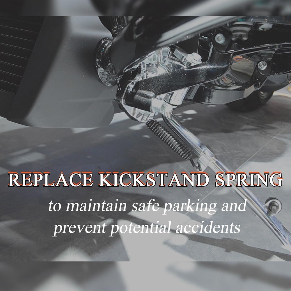 Kickstand Jiffy Spring Stand Fit for Harley Touring Road King Electra Glide BL