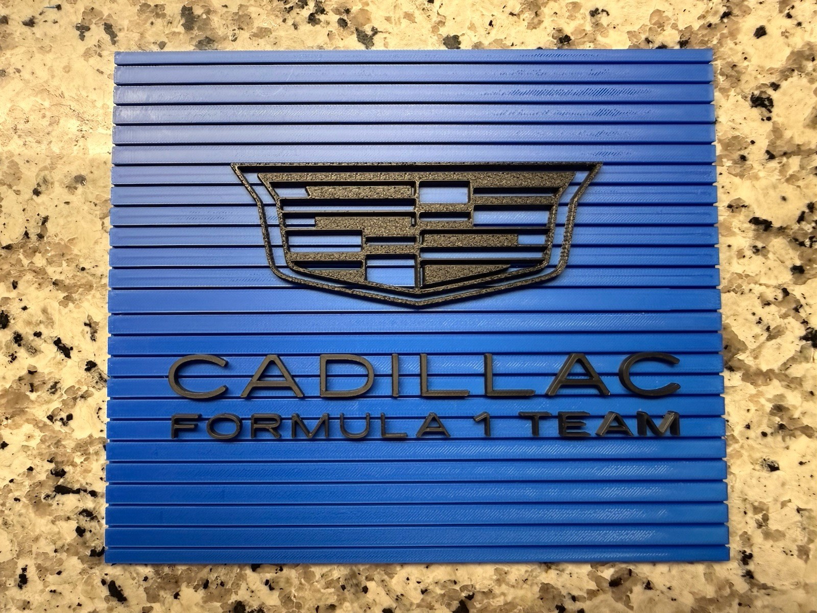 Cadillac F1 Team Logo Display Wall Art Sign Decor F1 Collector Racing Fan Gift