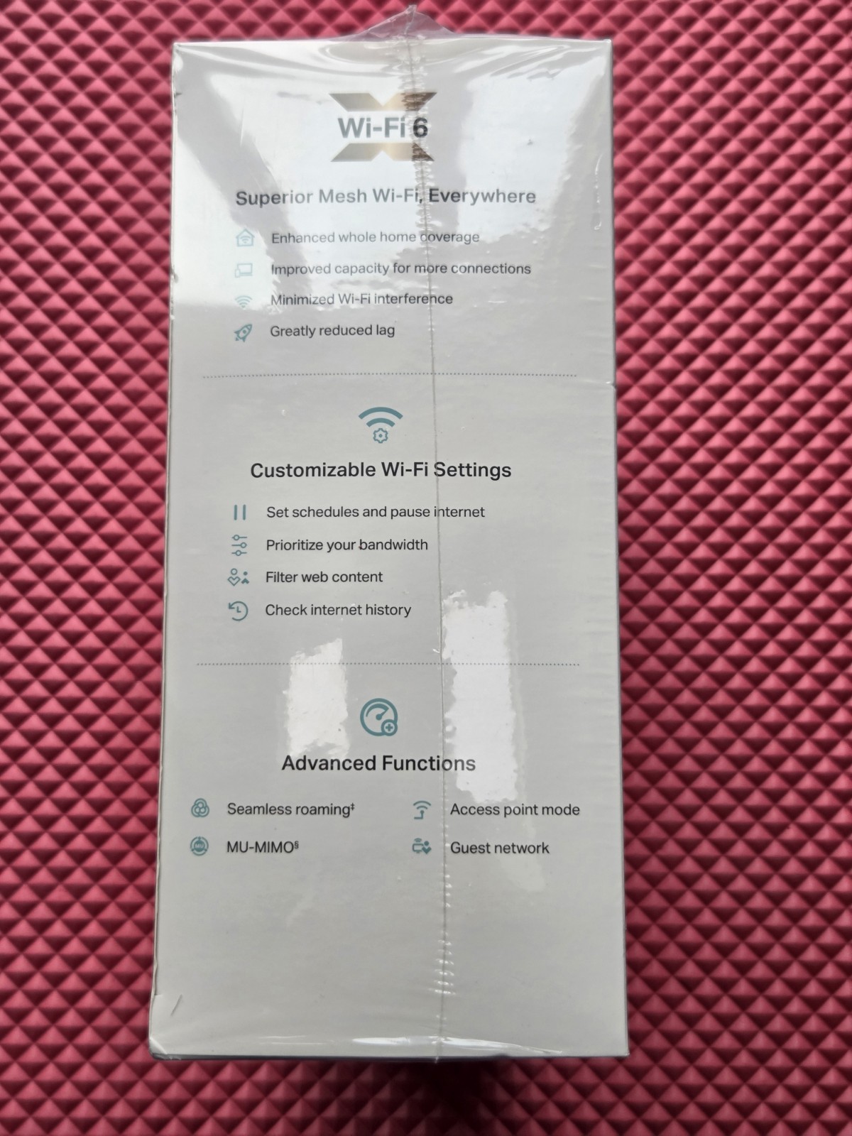 TP-Link Deco W7200 Tri Band Wi-Fi 6 Mesh Router System - (2-pack) NEW SEALED