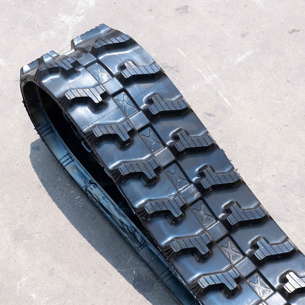 Two Pieces 180*72*37 Size Rubber Track for China Mini Excavator