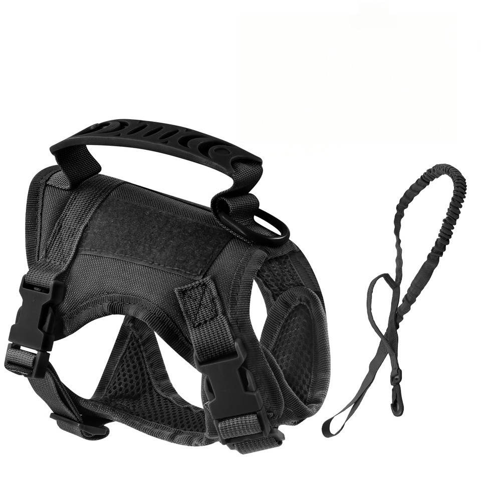 Adjustable Tactical Harness Set Cat Harness Cat Leash for Cat and Small Dogs
