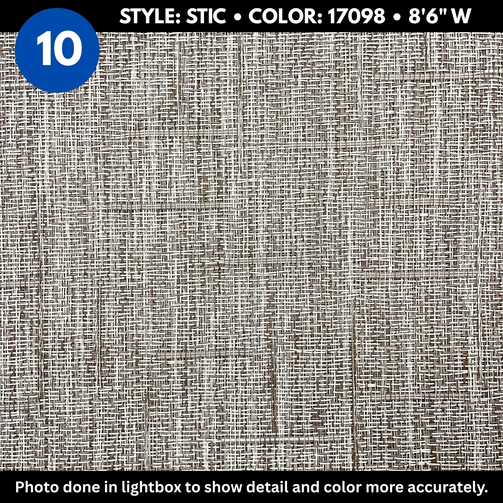 Woven Vinyl Flooring | Samples - 4.5" X 4.5" - Samples 1 -24
