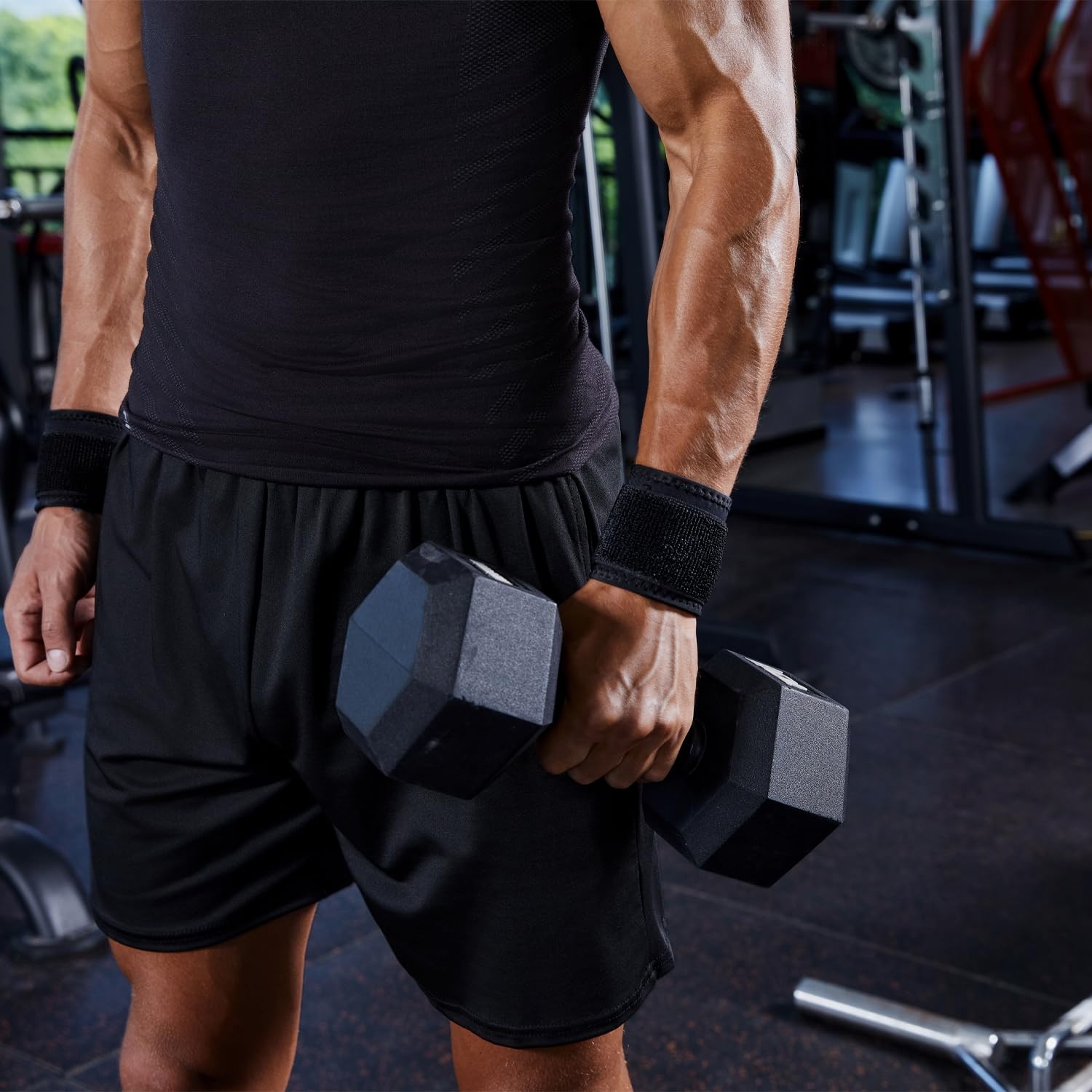 2 Pack Adjustable Wrist Support for Fitness, Carpal Tunnel & Arthritis Relief