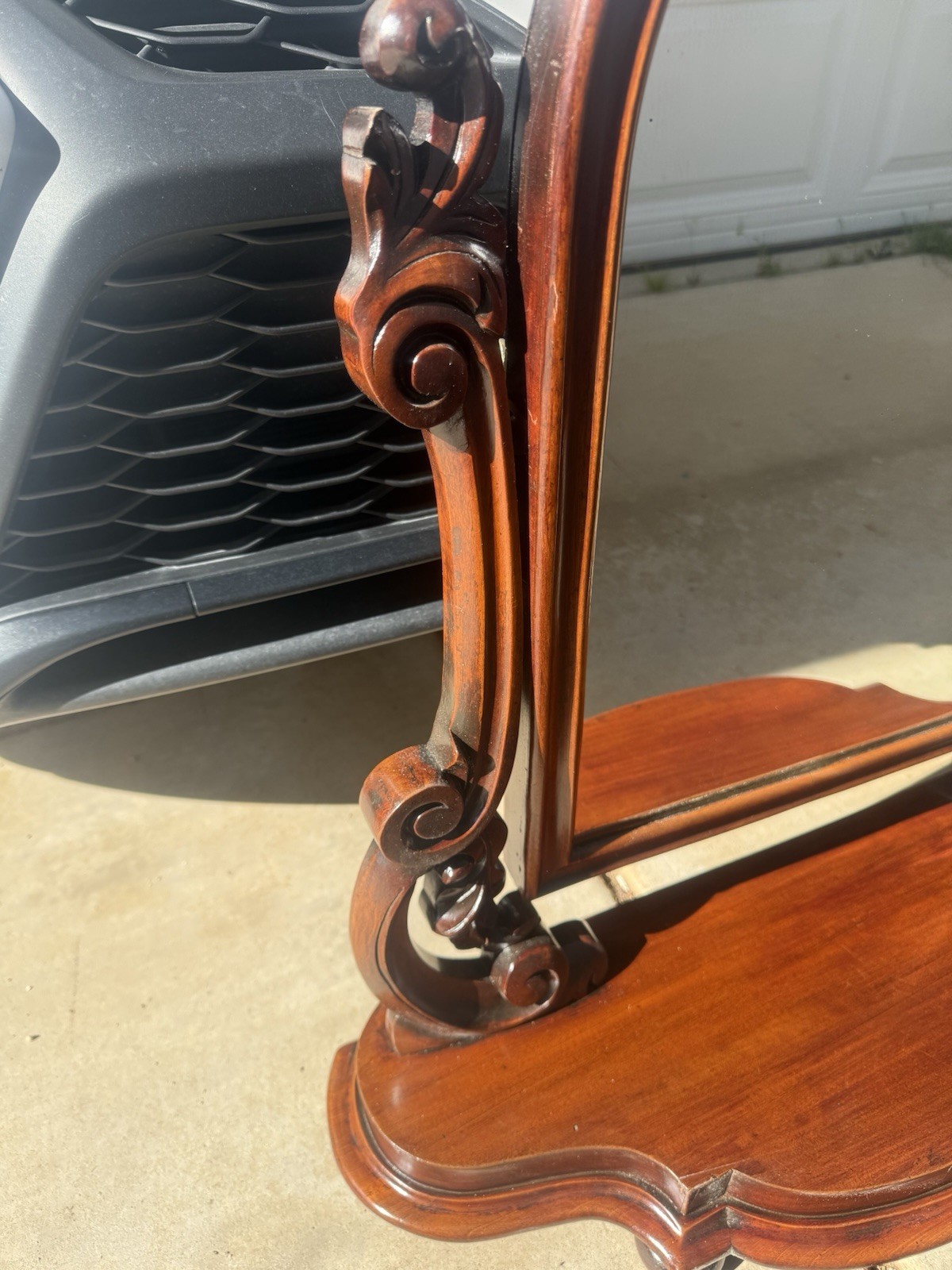 VICTORIAN TABLE TOP DRESSING MIRROR
