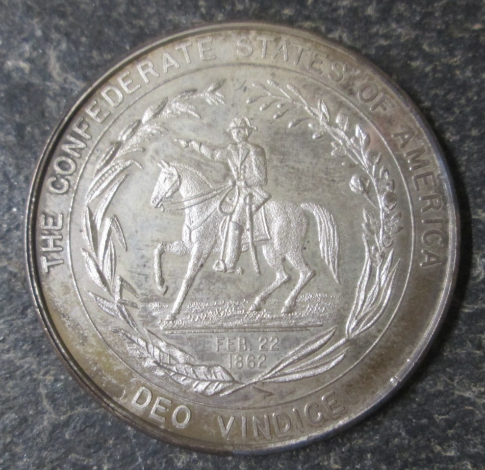 1947 C. Smith Confederate Seal So Called Half Dollar 14.8 Grams Sterling