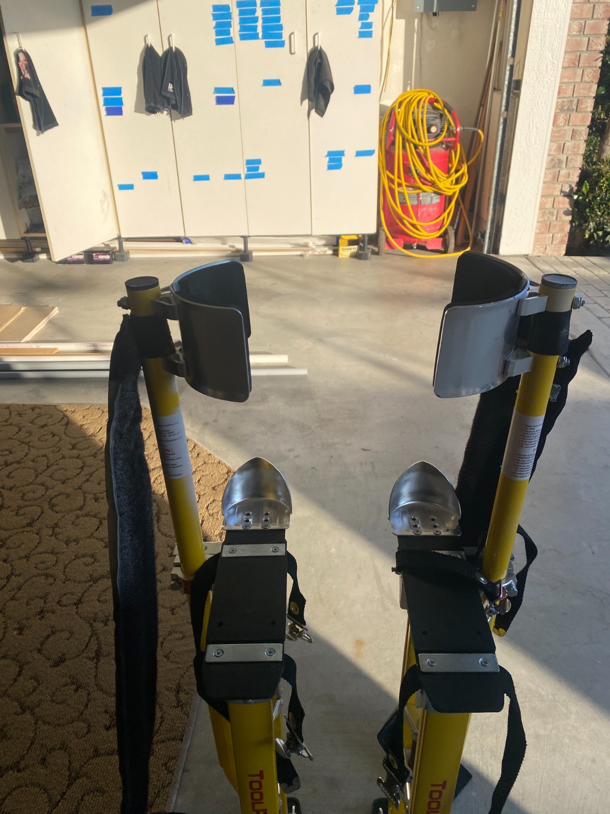 Pair Toolpro TP02440 24-40" Magnesium Drywall Painting Stilts