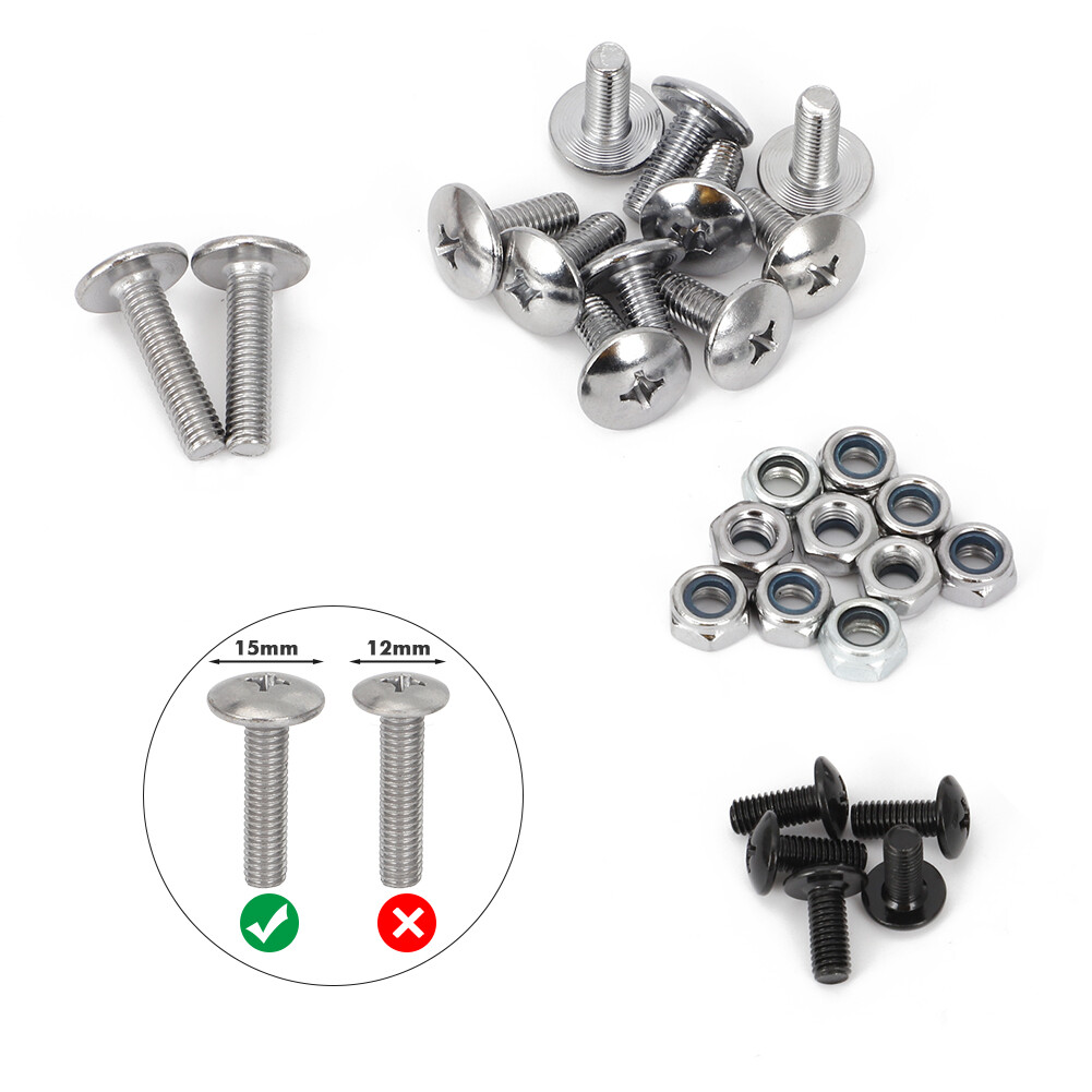 27* For Yamaha Banshee 350 ATV Fender Bolt Screw Nut Mount Kit Plastics Hardware