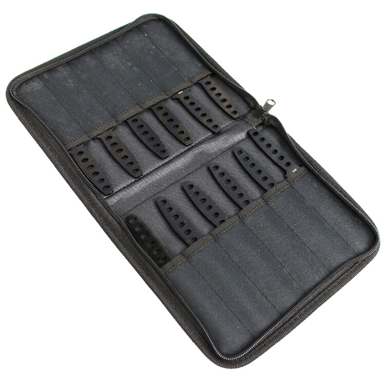 6" Defender 12 pc Throwing Knives set With Nylon Sheath