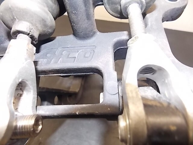 AFCO long pedal hanging brake & clutch assy with master cylinders 042525-2