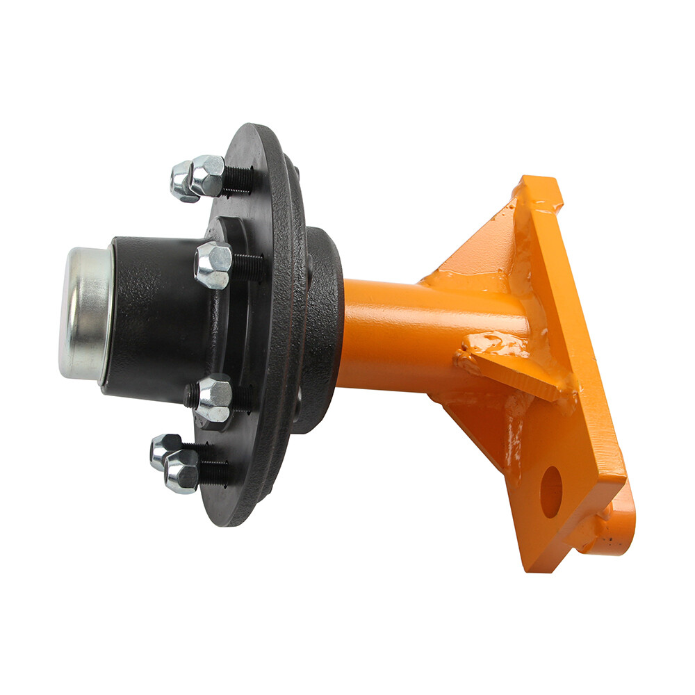 Superior Container Wheels 8 x 6.5 Lug Bolt-on SINGLE Spindle Kit International