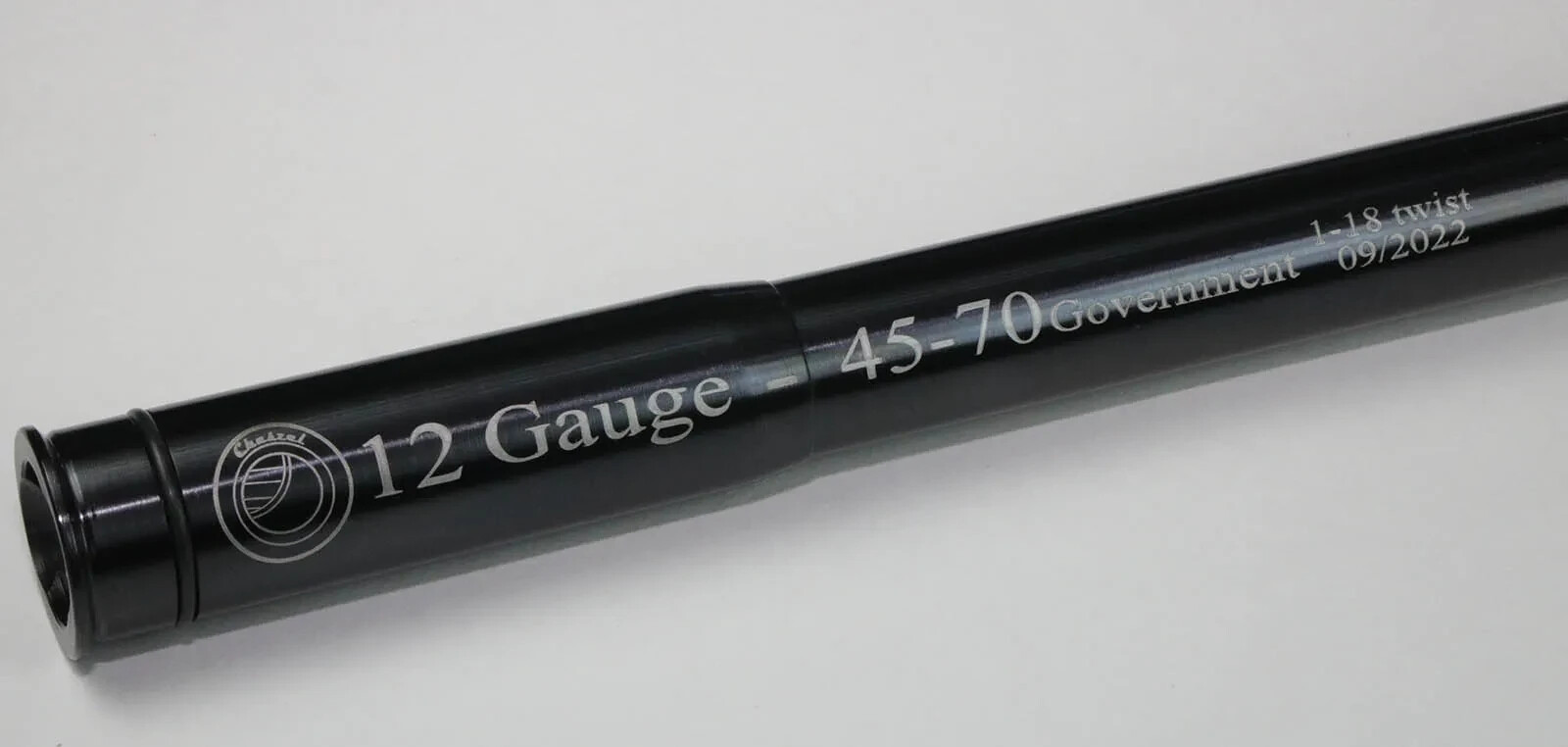 12 Gauge to 45-70 Shotgun Adapter - Chamber Reducer 24" Long
