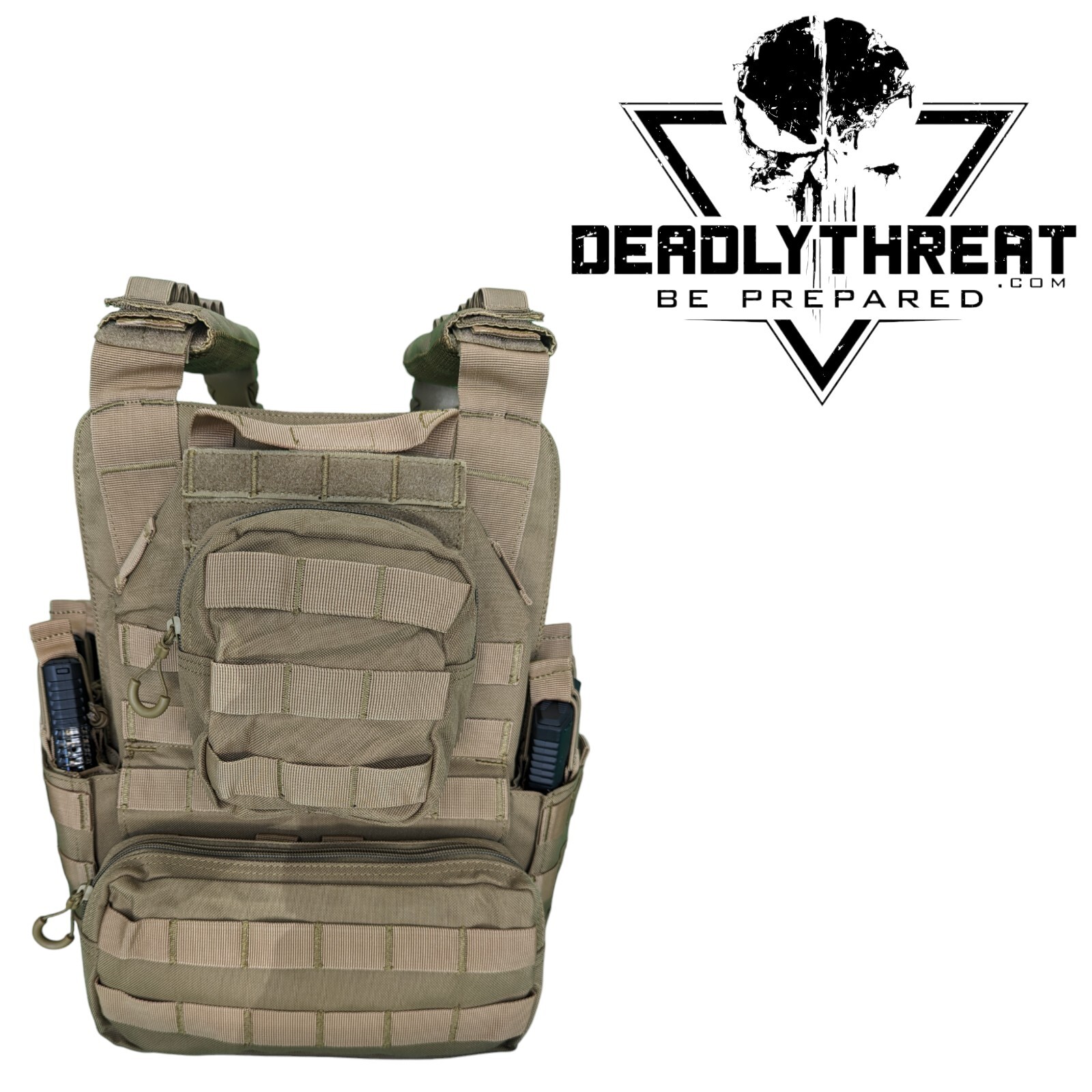 Urban Assault Desert Fox Tactical Vest Plate Carrier
