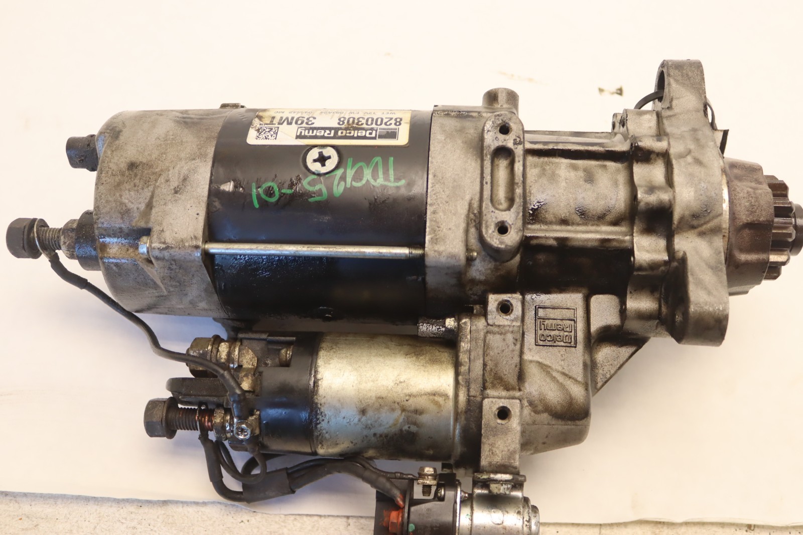 2013-2017 PETERBILT 579 CUMMINS ISX15 ENGINE STARTER MOTOR DELCO REMY 39MT OEM