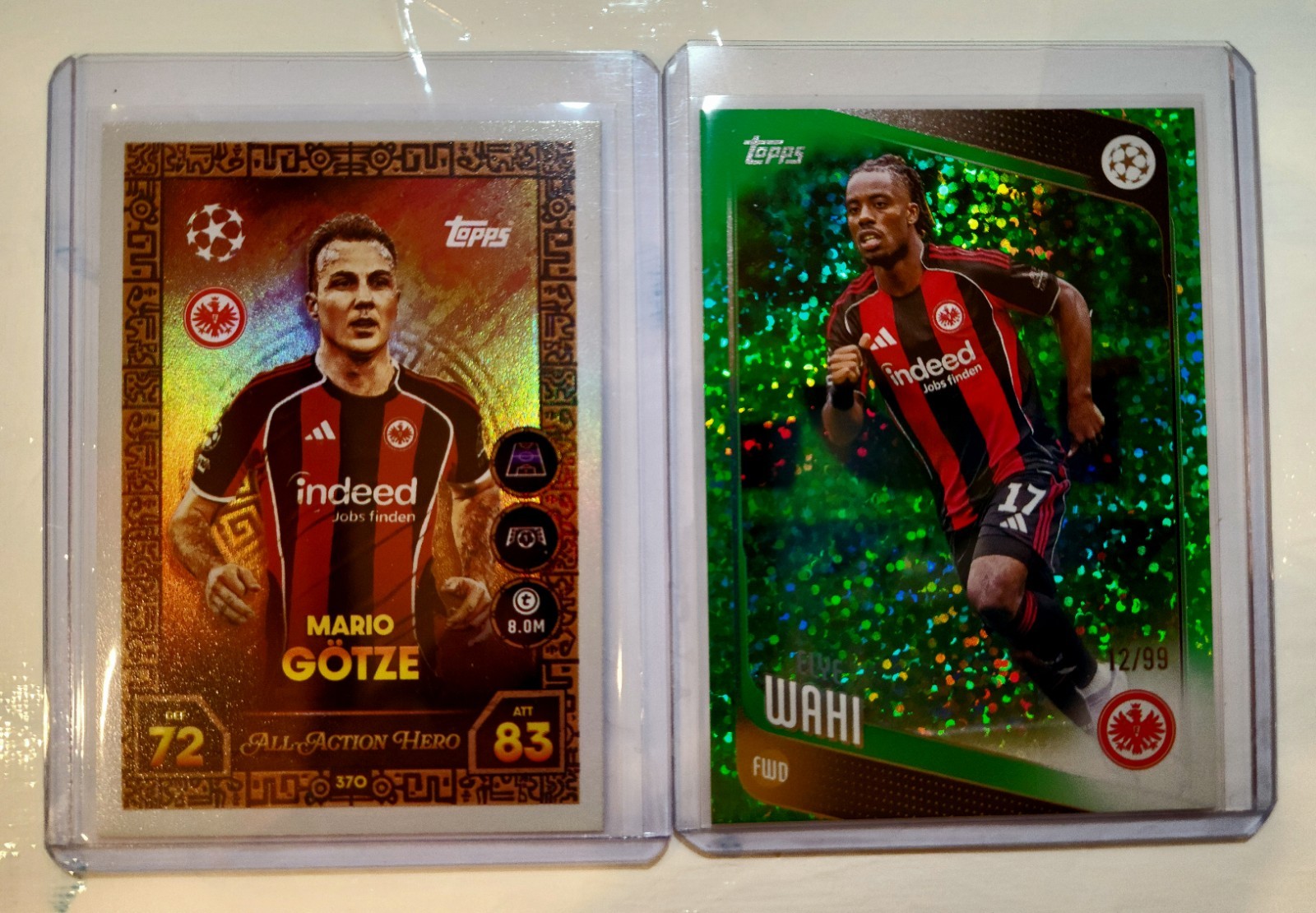 2025-26 UEPA Championship League ⚽️ Elye Wahi * Mario Gotz ..MINT!