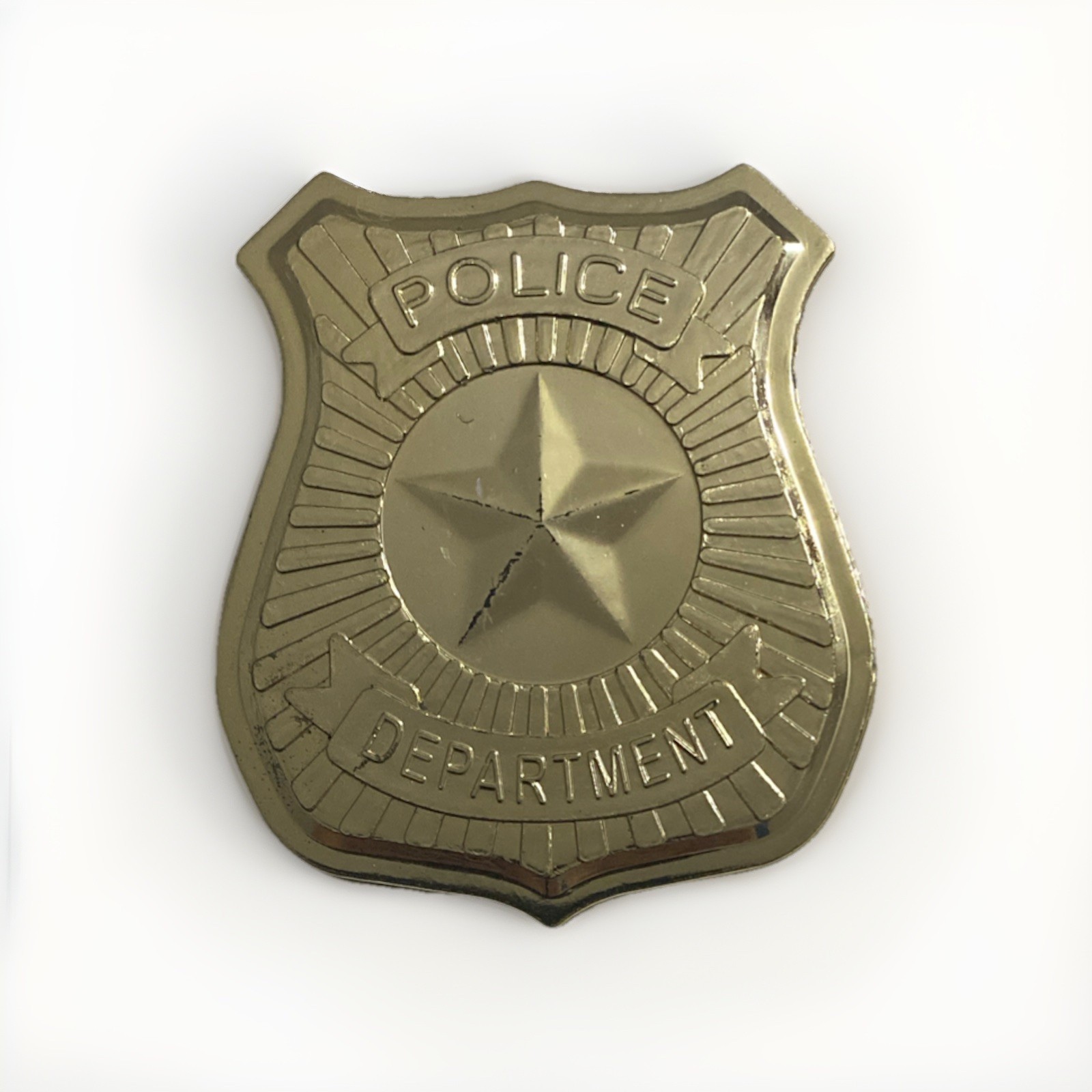 Police Badge - Costume Dress Up Cosplay Badge - Role Play Police Officer Badge