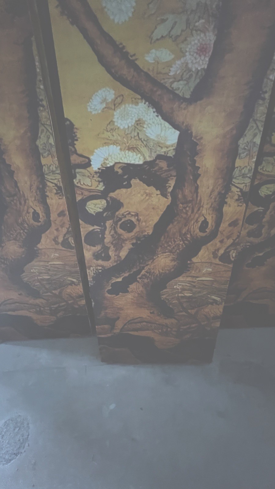 OrientalFurniture 6 ft Double Sided Asian Landscape Canvas Room Divider