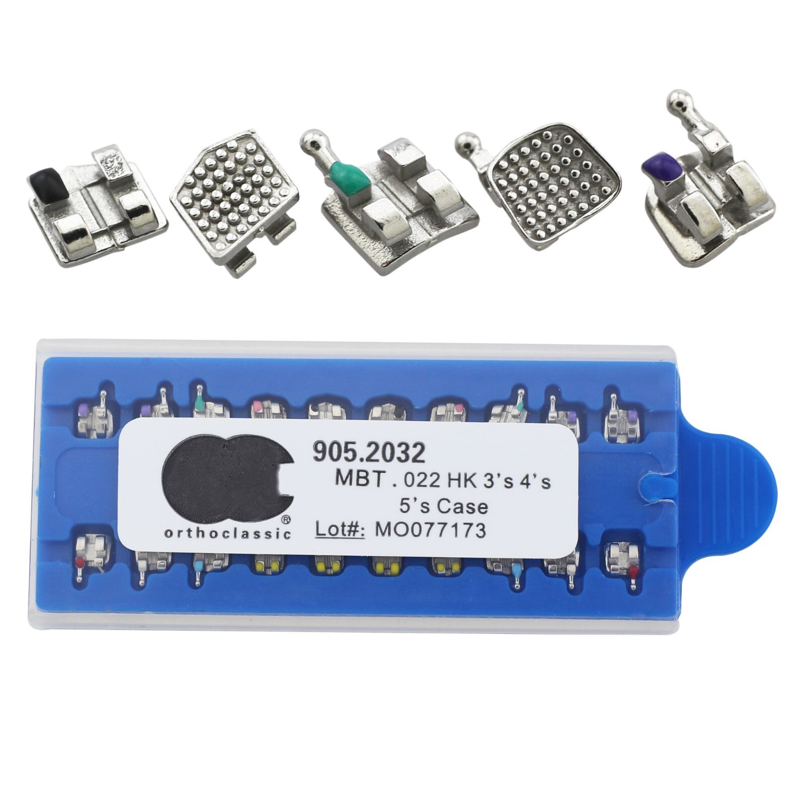 US Dental Brackets Orthodontic Metal Braces MIM Mini Roth MBT Slot 022 345 Hooks