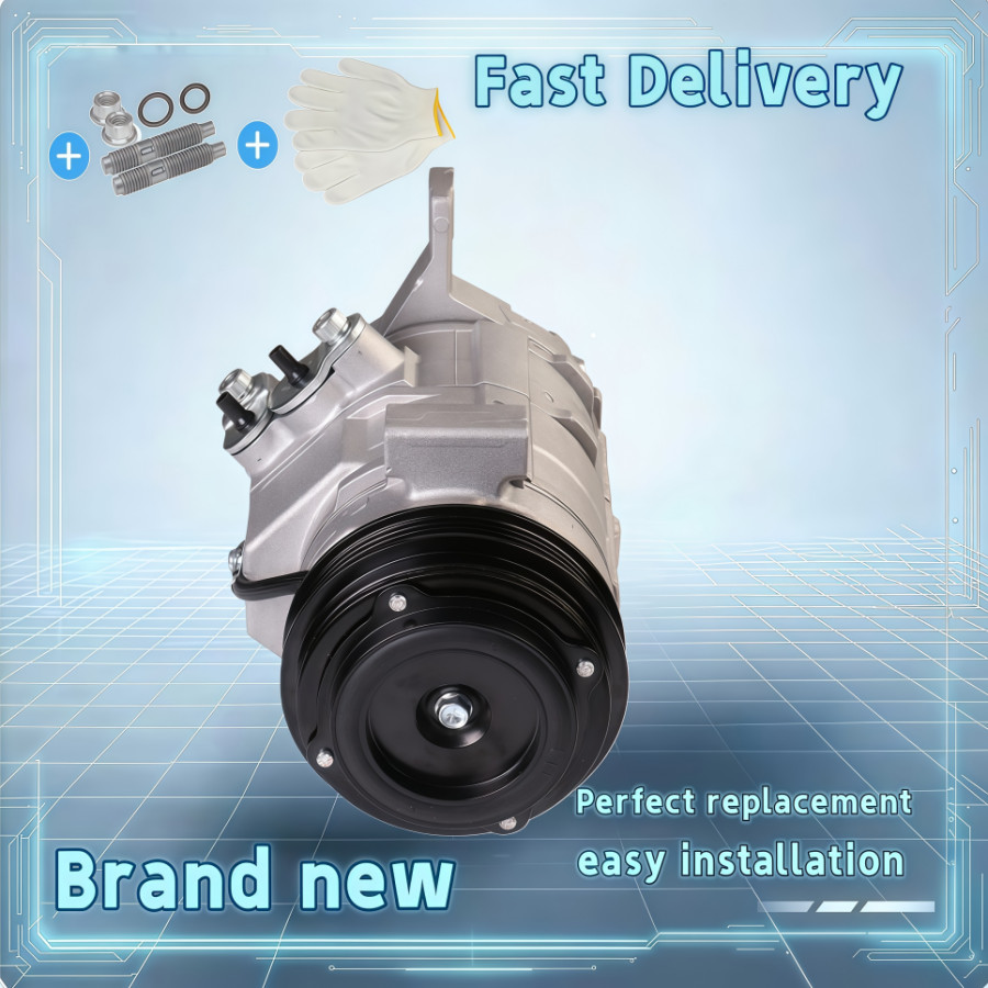 AC A/C Compressor for GMC YUKON 2001 2002 2003-2007 2008 2009 6.0L 5.3L 4.8L 1PC