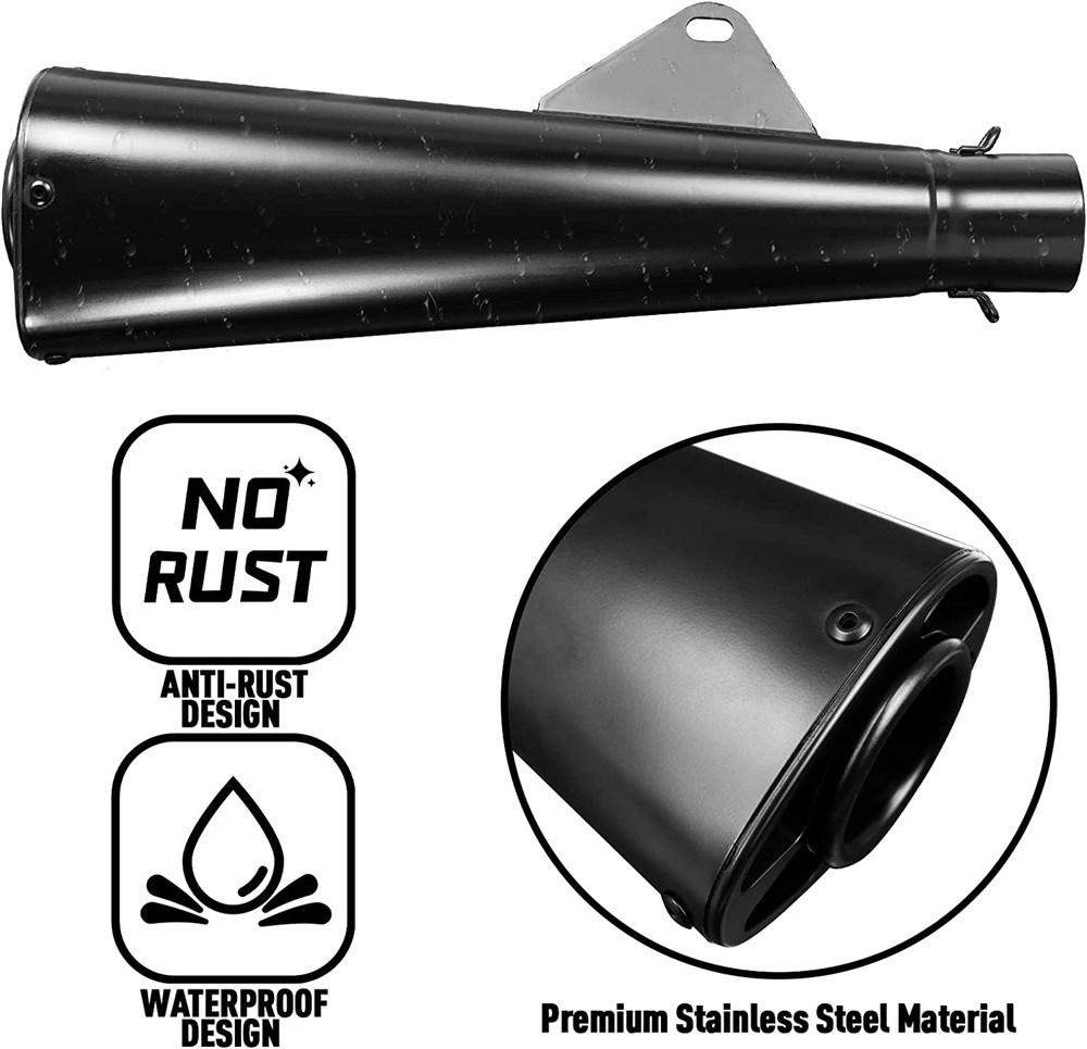 For Honda Rebel 300 500 CMX300 CMX500 Slip on Muffler Exhaust Pipe System US