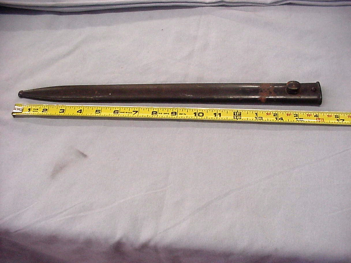 1900's German Italian Dutch US Argentine Chile Etc. Bayonet Scabbard ????