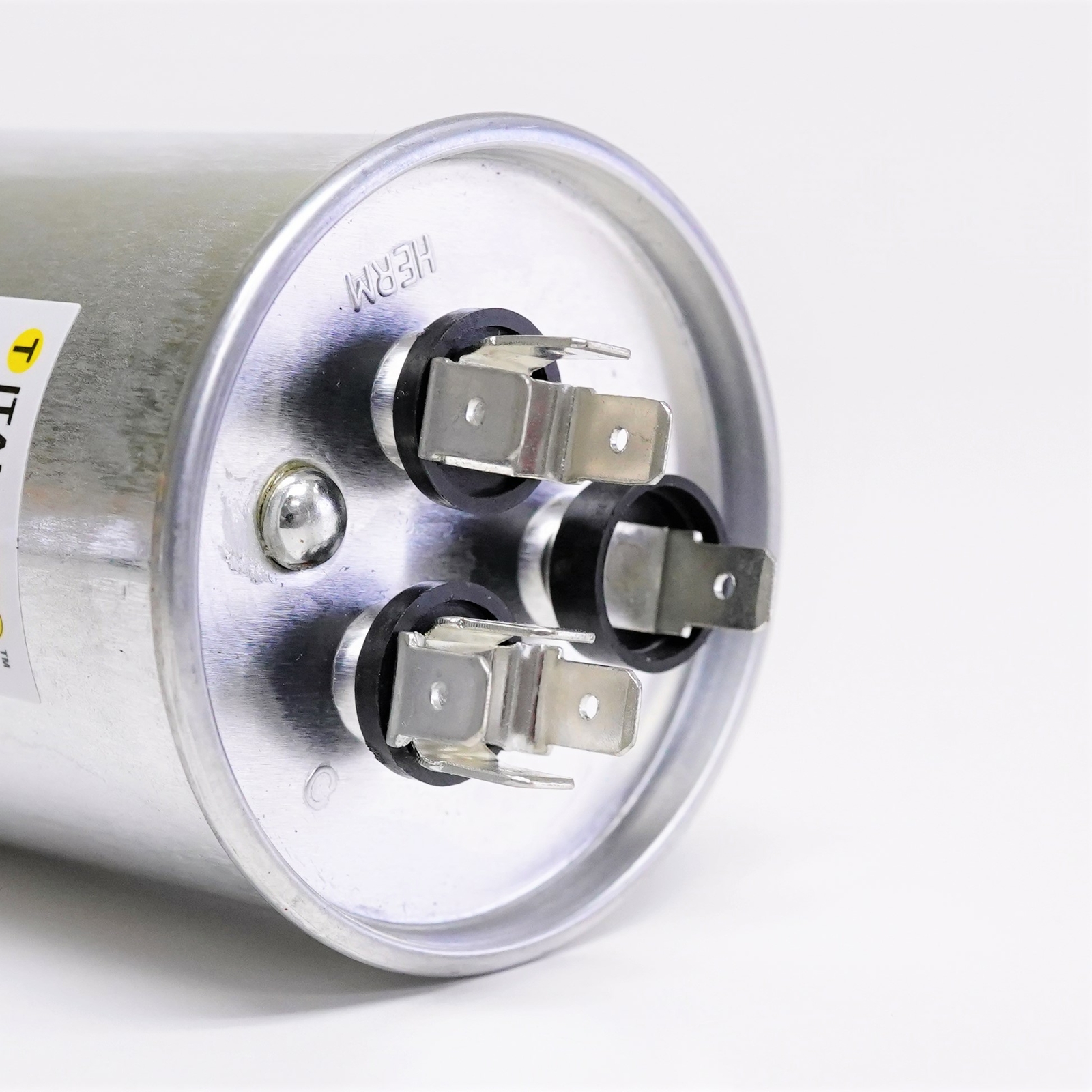 TitanPro TRCFD405 HVAC Round Dual Motor Run Capacitor. 40/5 MFD/UF 440/370 Volts