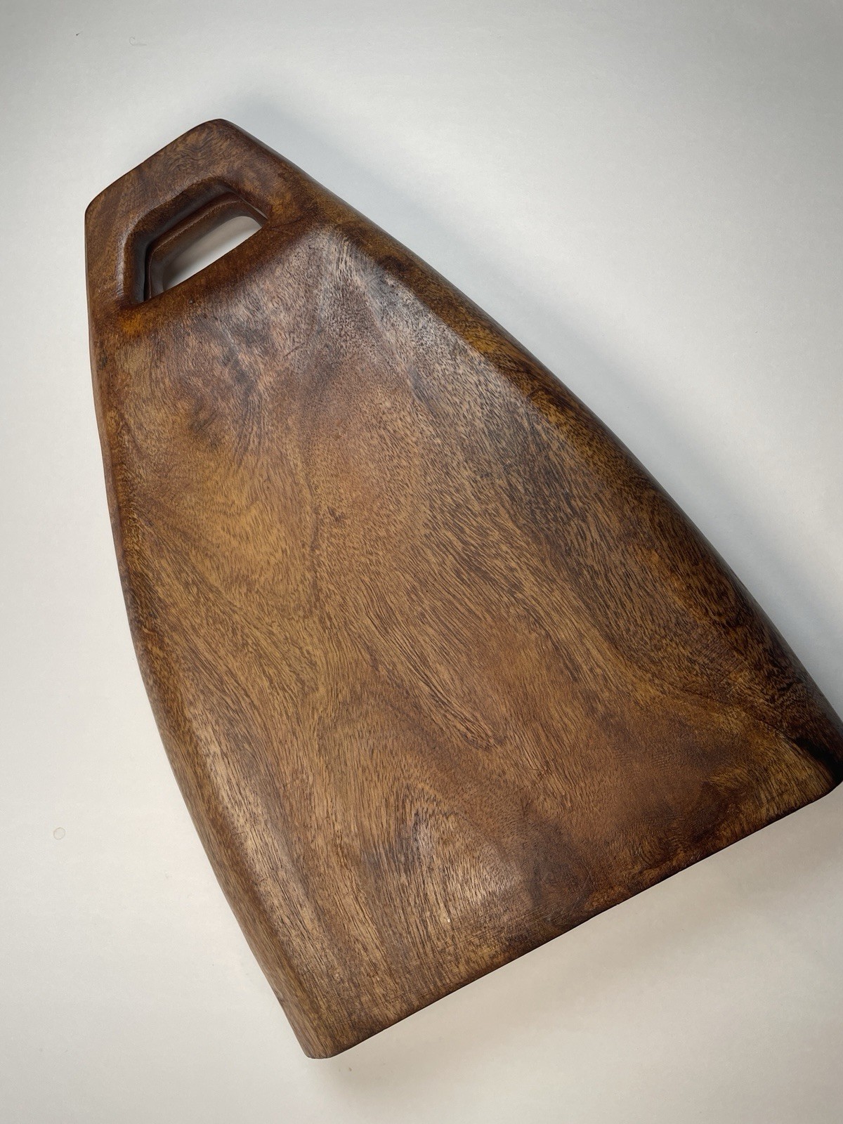 VTG Hand Carved Hinged Mancala Board With Handles 26” x 9” Beautiful!