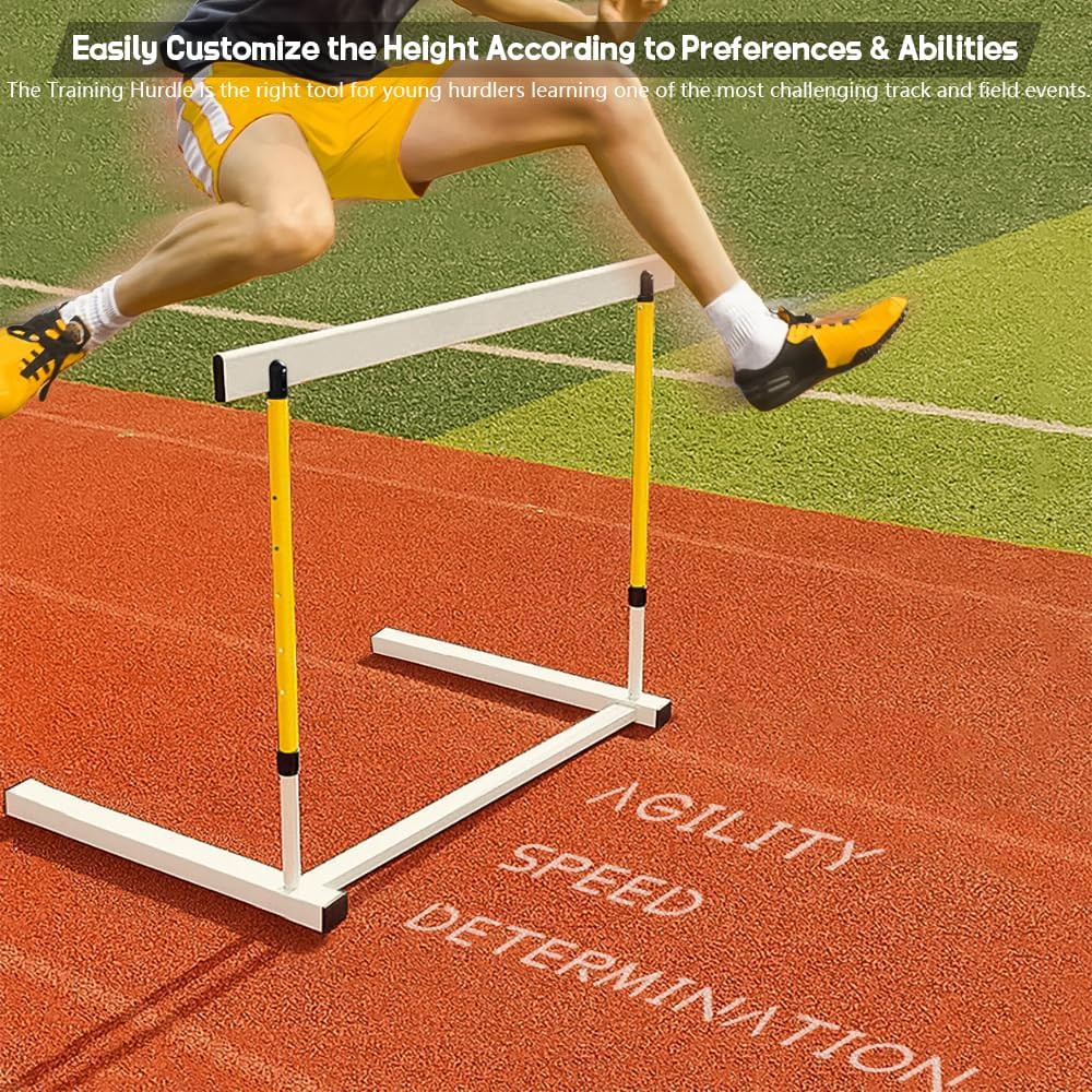 Adjustable Height Hurdle Detachable Track and Field Equipment for Speed & Ag