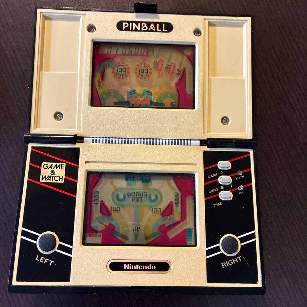 Nintendo Game & Watch Pinball PB-59 Muti screen 1983 very good free shipping