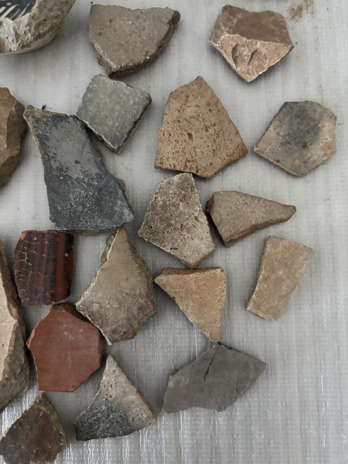 30+ Ancient Anasazi Native American Pottery Shards Arizona L10-C FREE SHIP