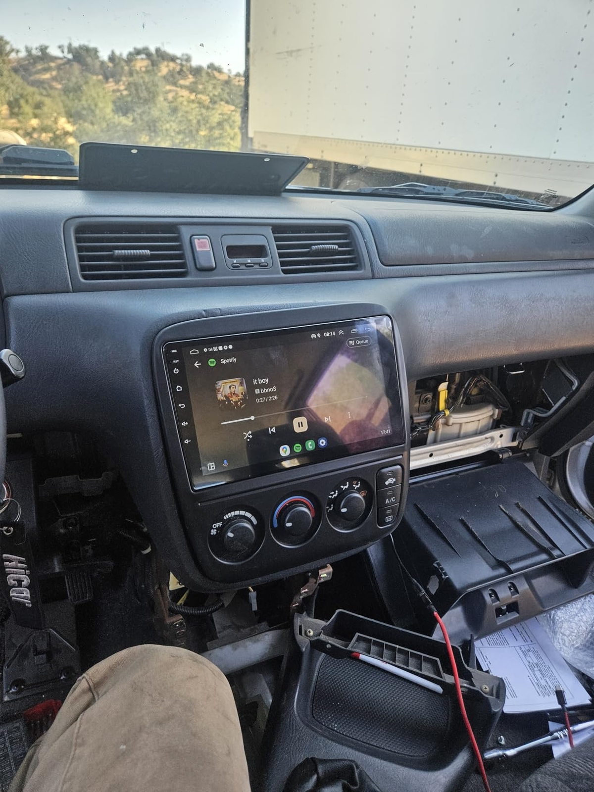 For Honda CRV 1997-2001 Radio Apple Carplay Car Stereo GPS Navi Android 13 2+32G