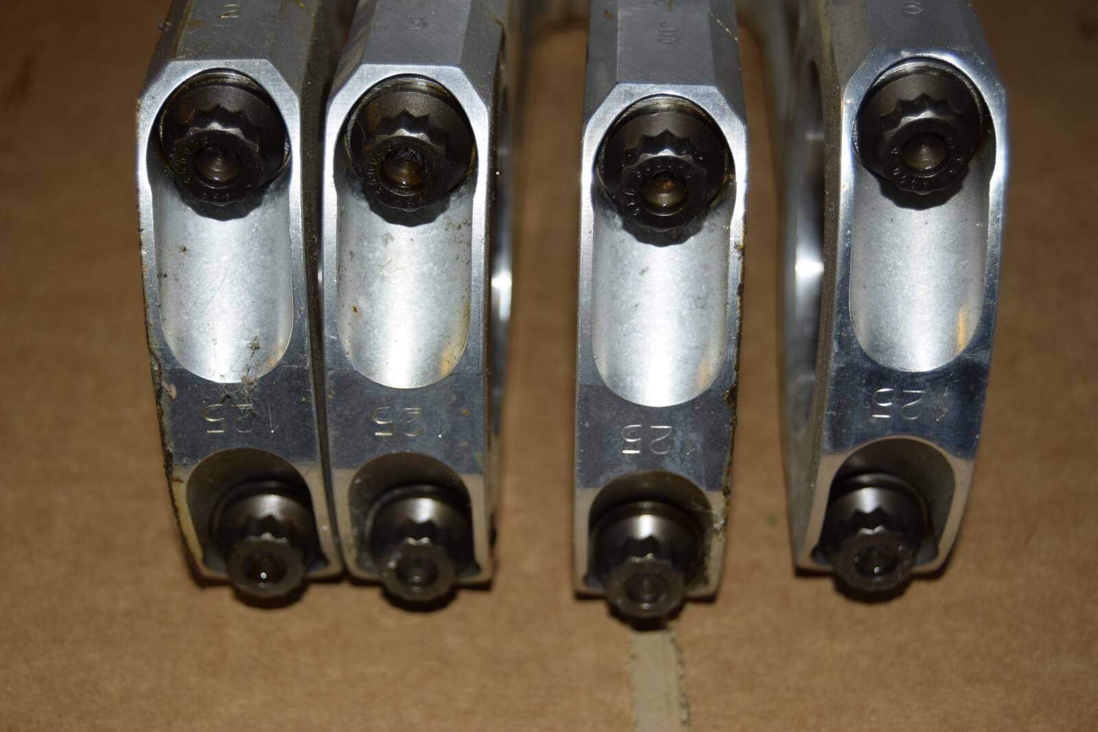 Used Childs & Albert Top Fuel Deep Cycle Connecting Rods - Nitro Drag Funny Car