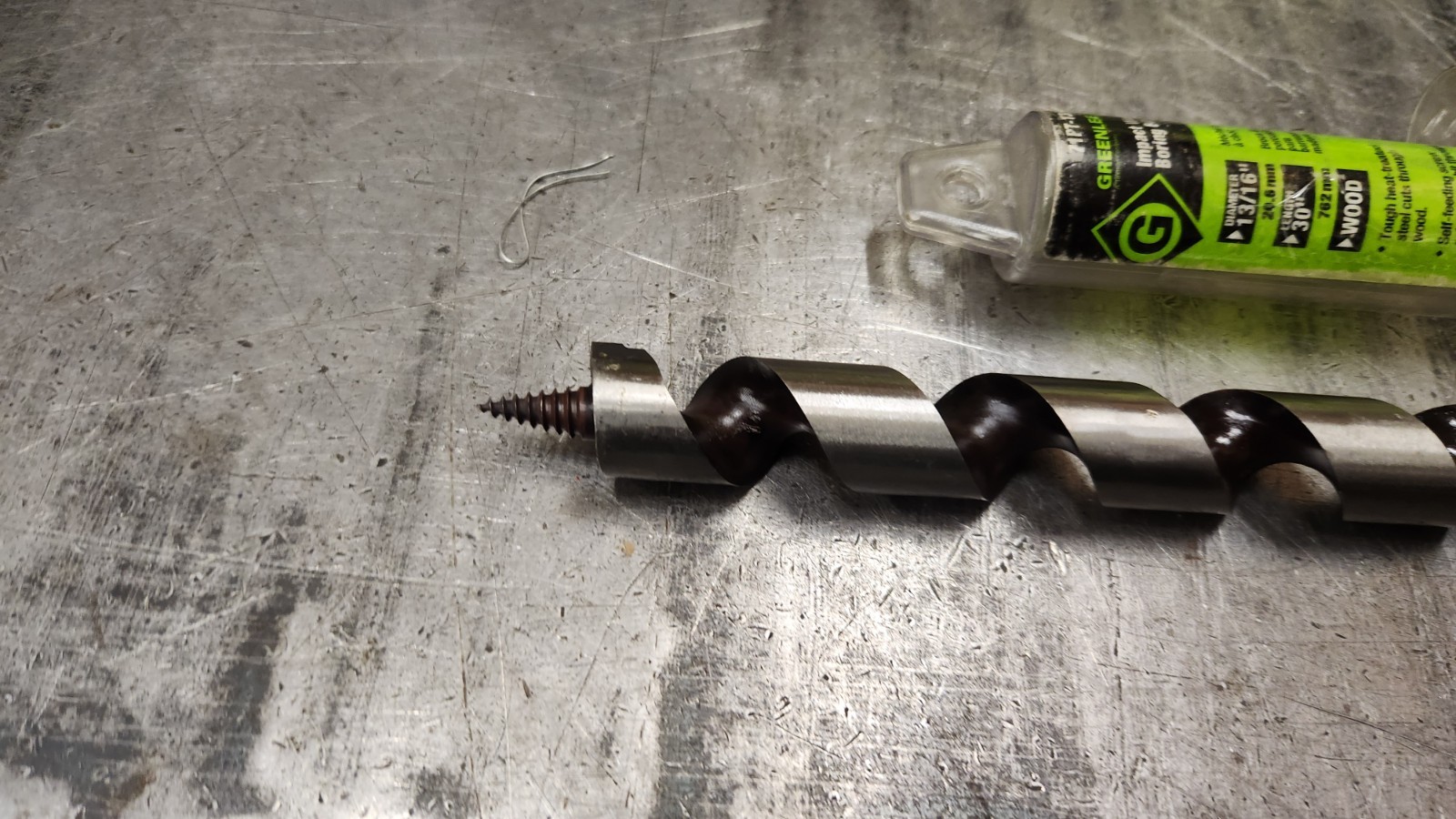 Greenlee 71PT 13/16" x 30" 7/16" Hex Drive Lineman Impact Auger Wood Bit NEW