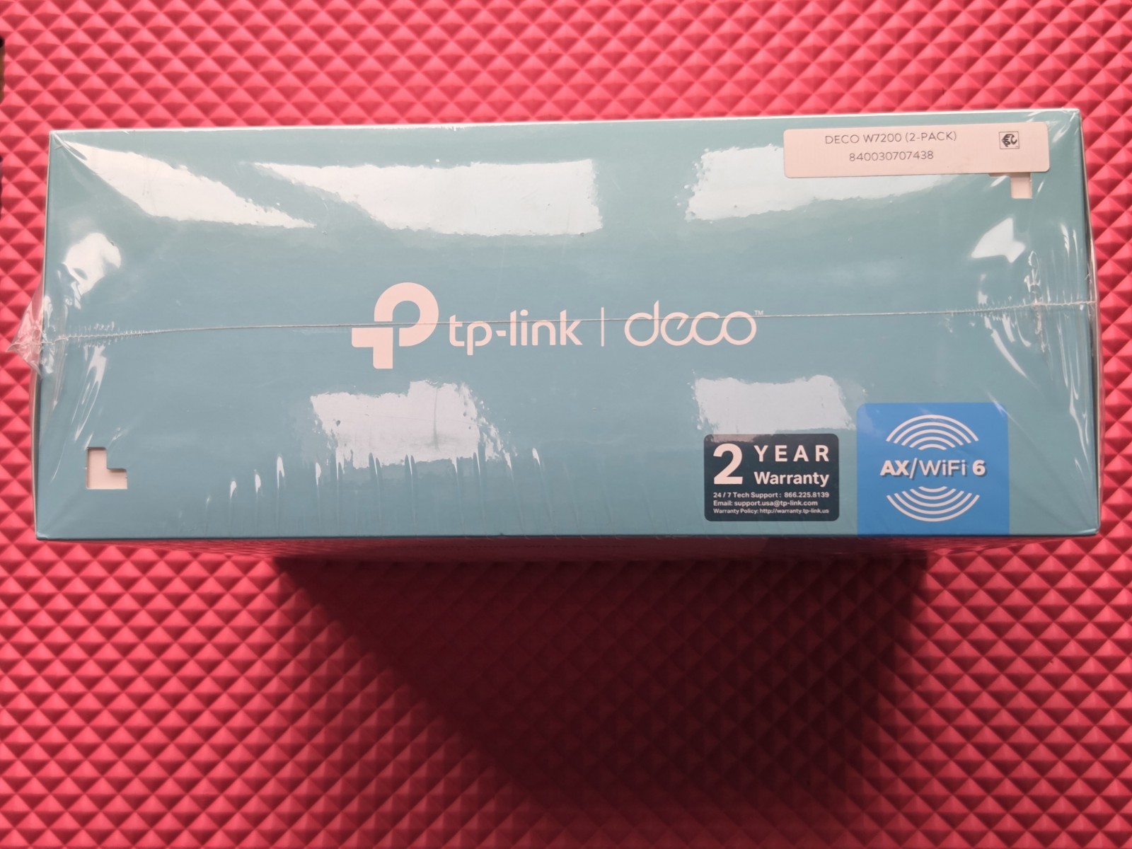 TP-Link Deco W7200 Tri Band Wi-Fi 6 Mesh Router System - (2-pack) NEW SEALED