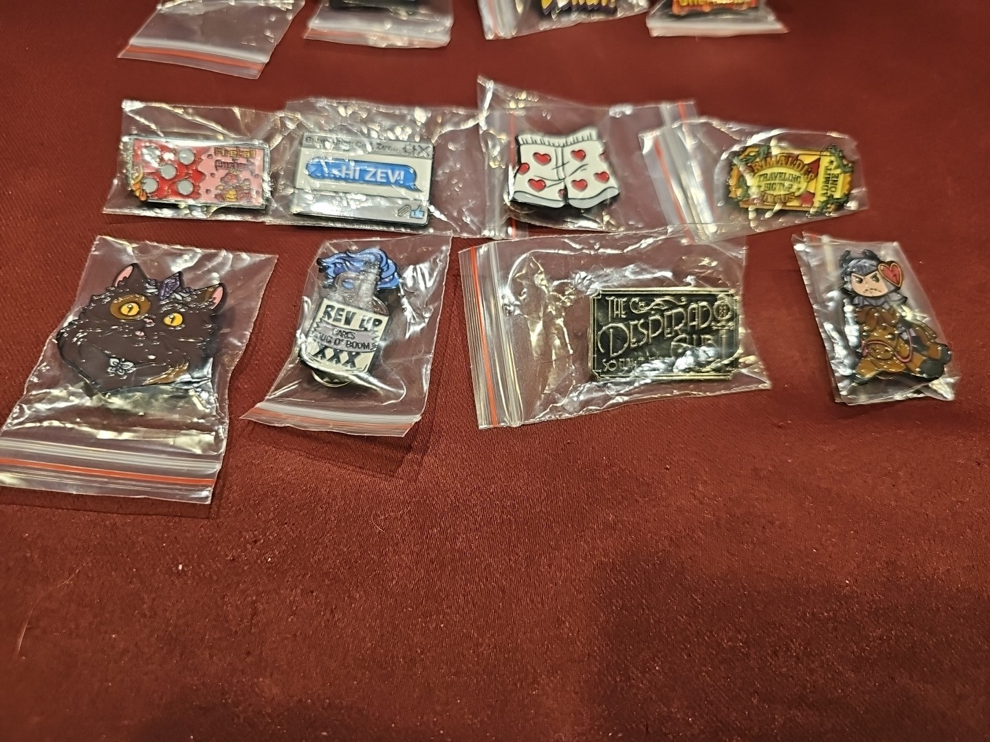 Dungeon Crawler Carl Enamel Pin Complete Set of Common 12 – Foam Brain Games