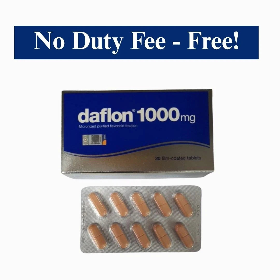 Daflon Tablet 1000 Mg (20 tablets/STRIP)-pack of 2
