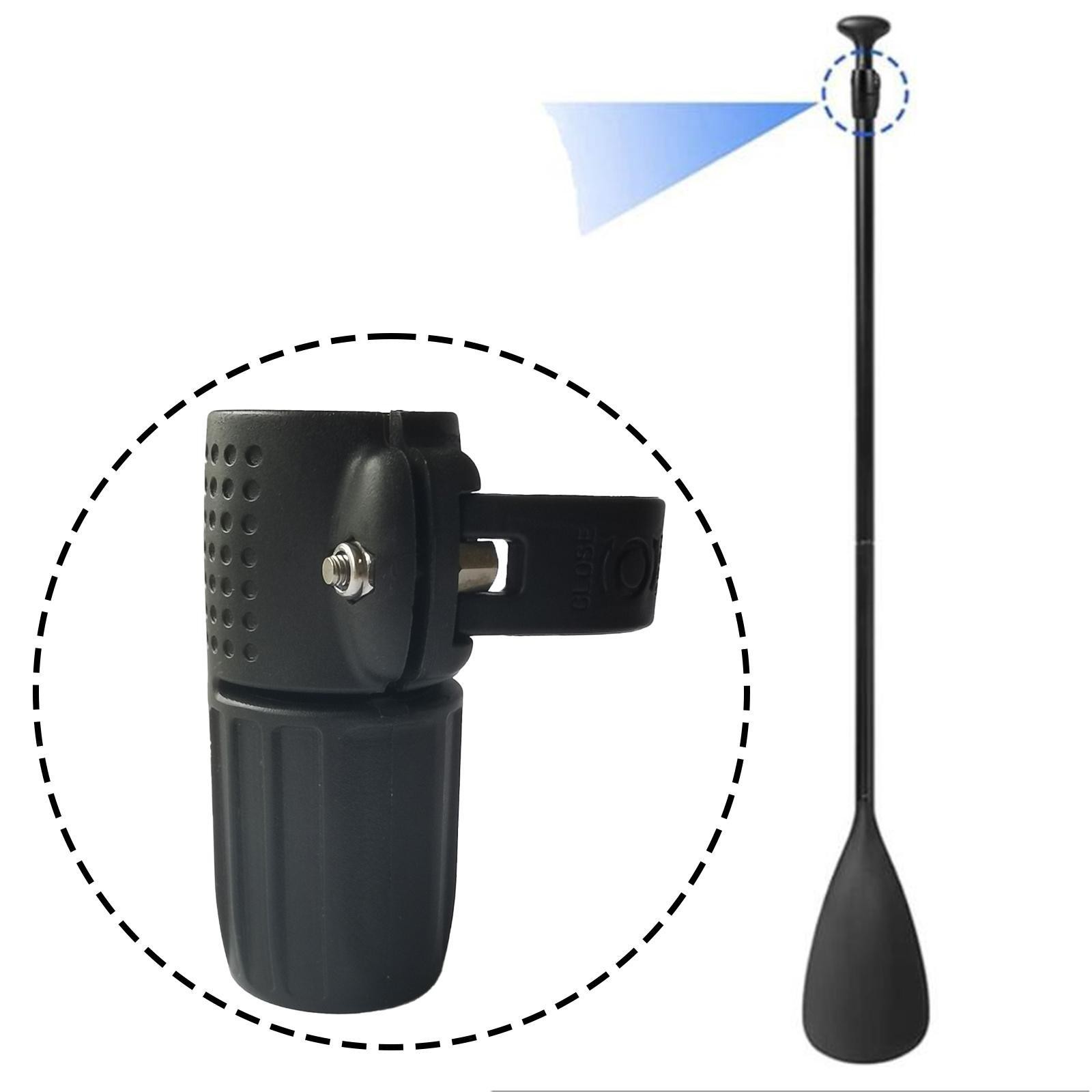 Kayak Paddles Clamp Buckle PVC Practical Replaces Parts for Marine Fishing