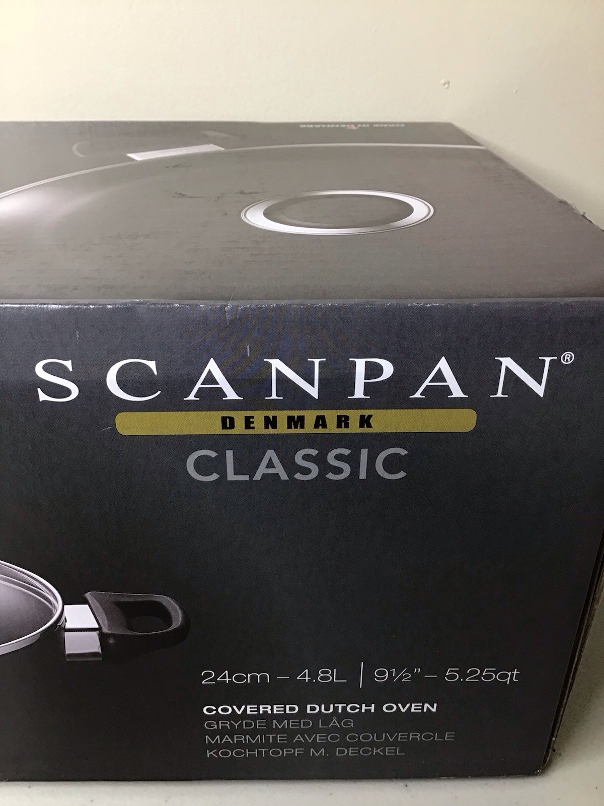 Scanpan Classic Nonstick Covered Dutch Oven Stockpot, 5.25 Quart Made In Denmark