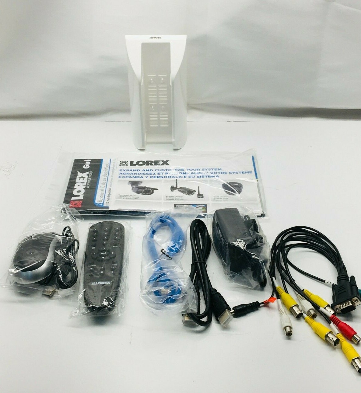 LOREX LH04045G LH040 Eco Series 500GB Vertical Security DVR 4 channel Analog