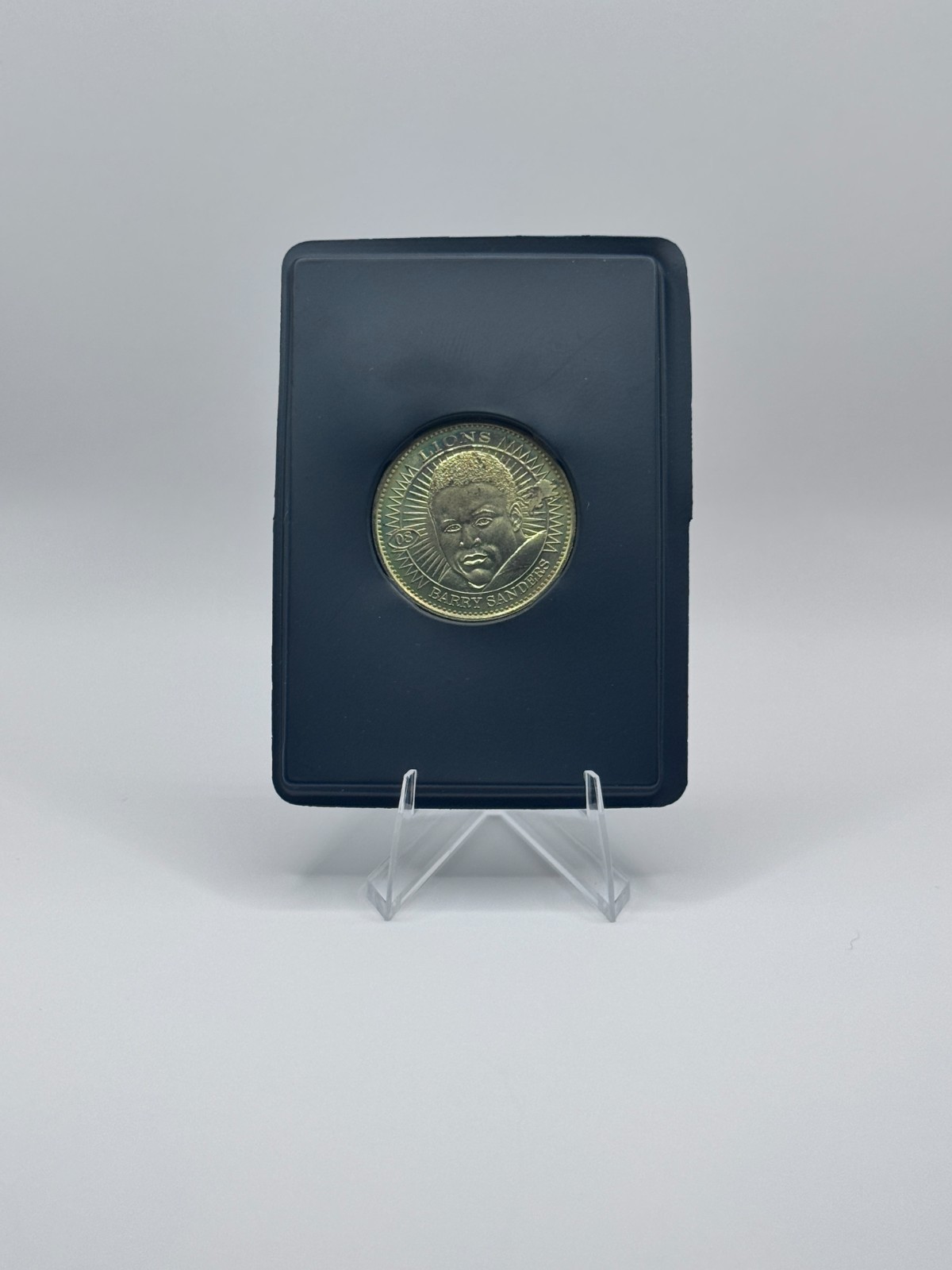 Pinnacle Mint NFL Coin Lot (25) - 1990s Barry Sanders, Marino, Emmitt Smith